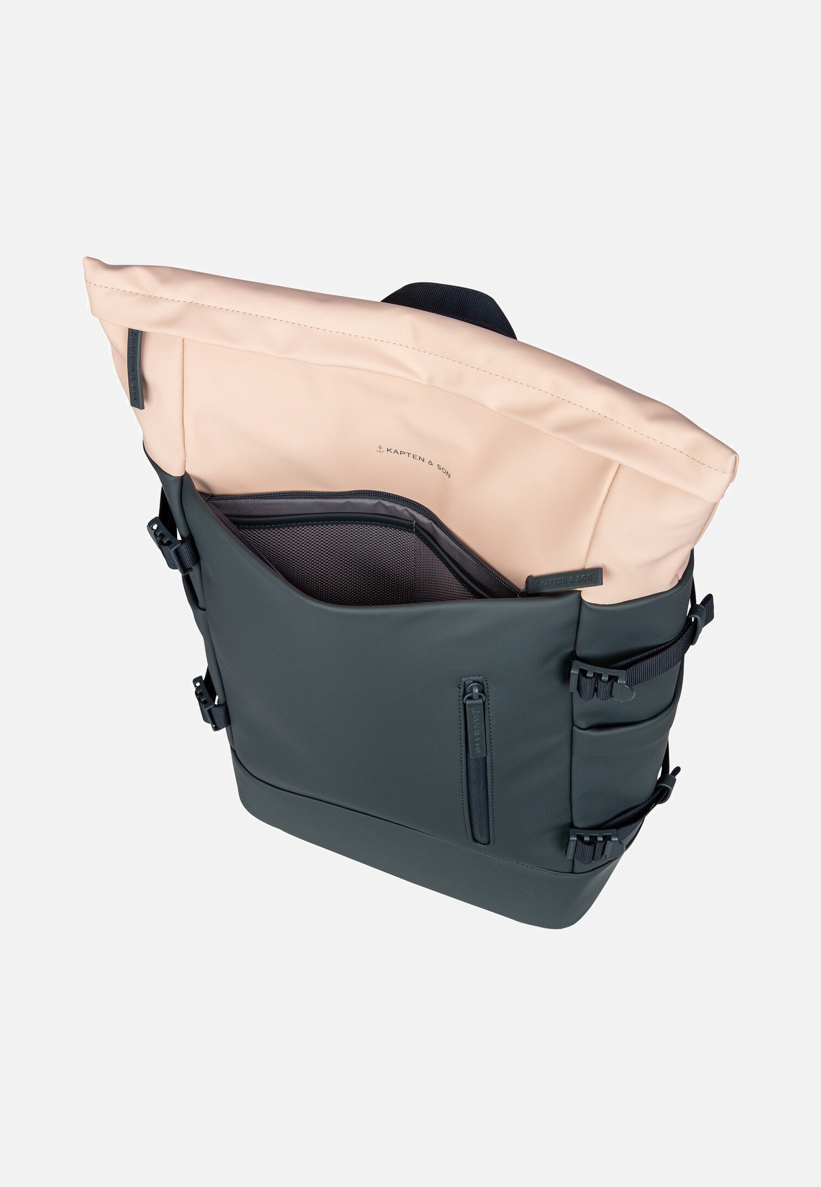 Kapten & Son - Helsinki Pro Navy Blush - Backpack | Neutral-Image