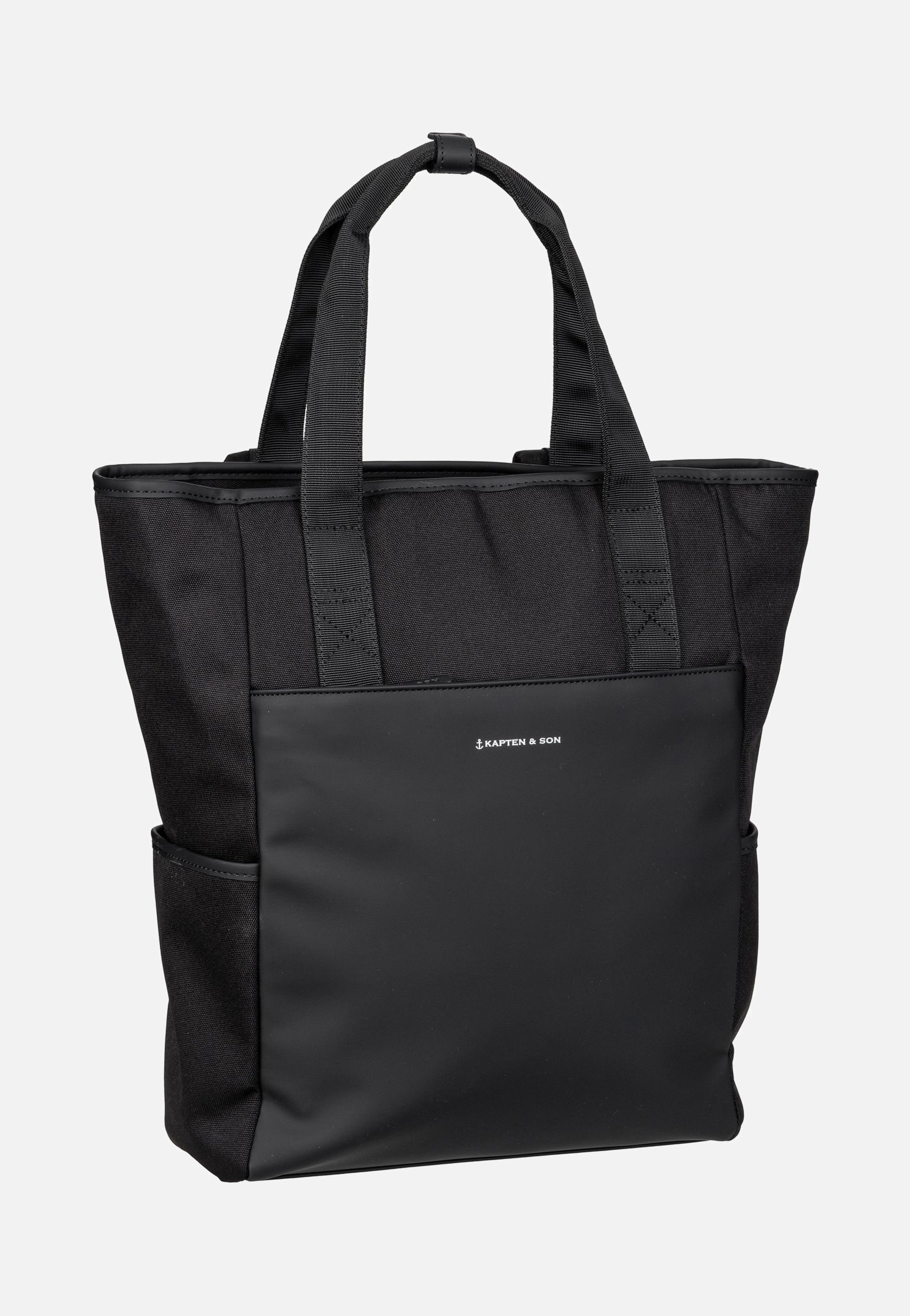 Kapten & Son - Lindby Diaper BP All Black - Backpack | Neutral-Image