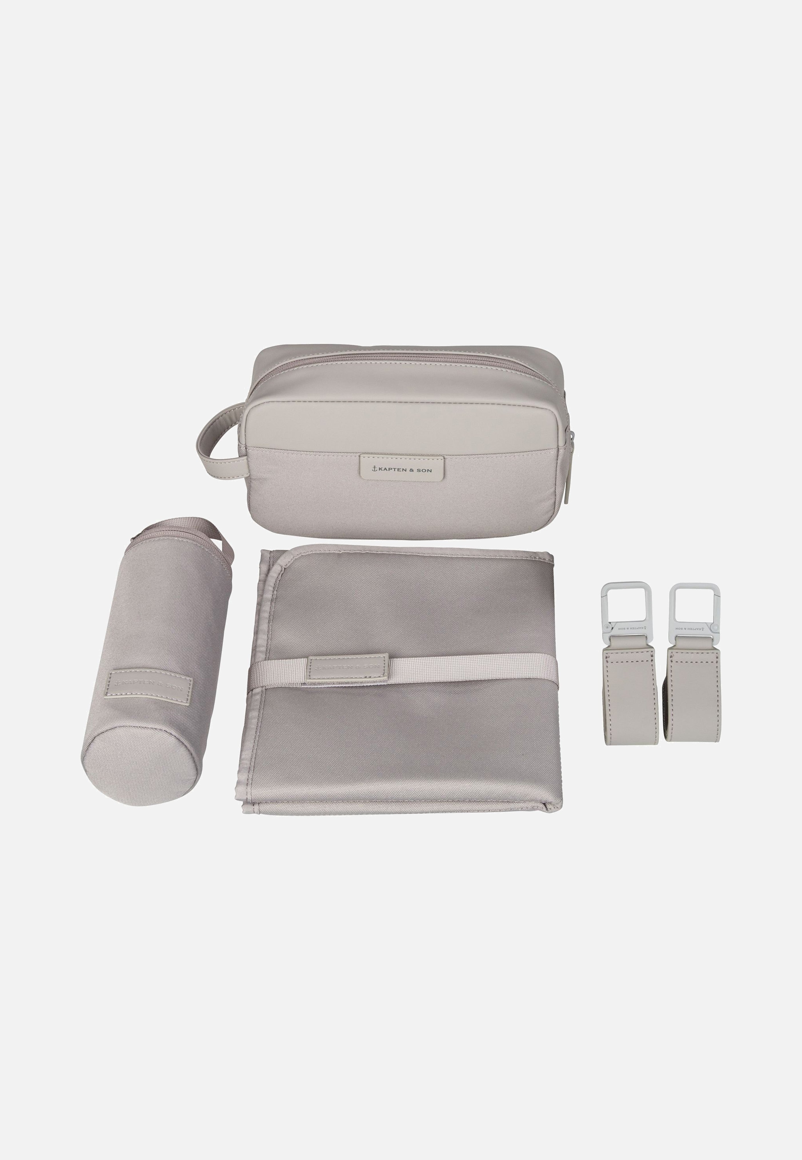Kapten & Son - Lindby Diaper BP Greige - Backpack | Neutral-Image