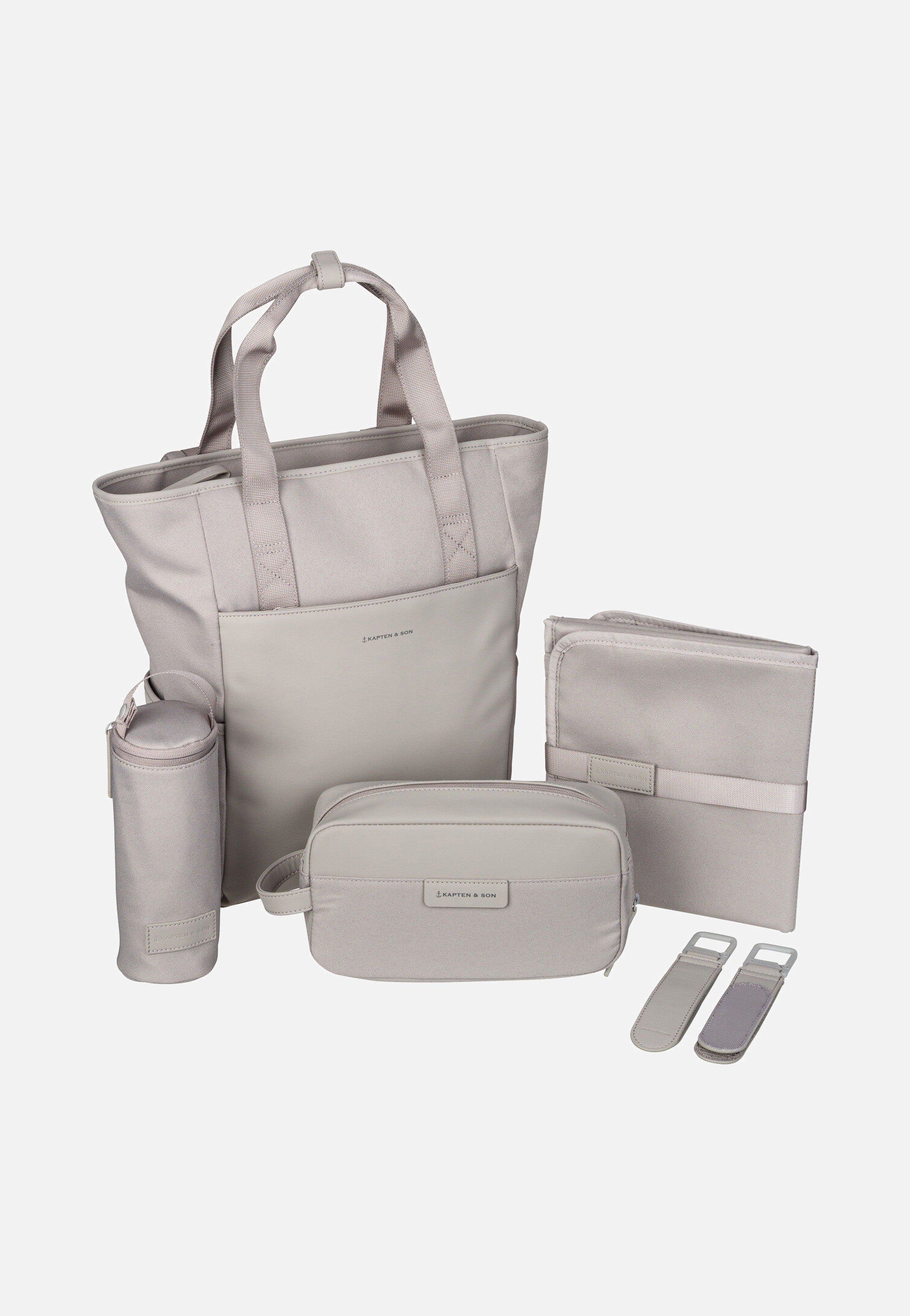 Kapten & Son Lindby Diaper BP Greige Backpack