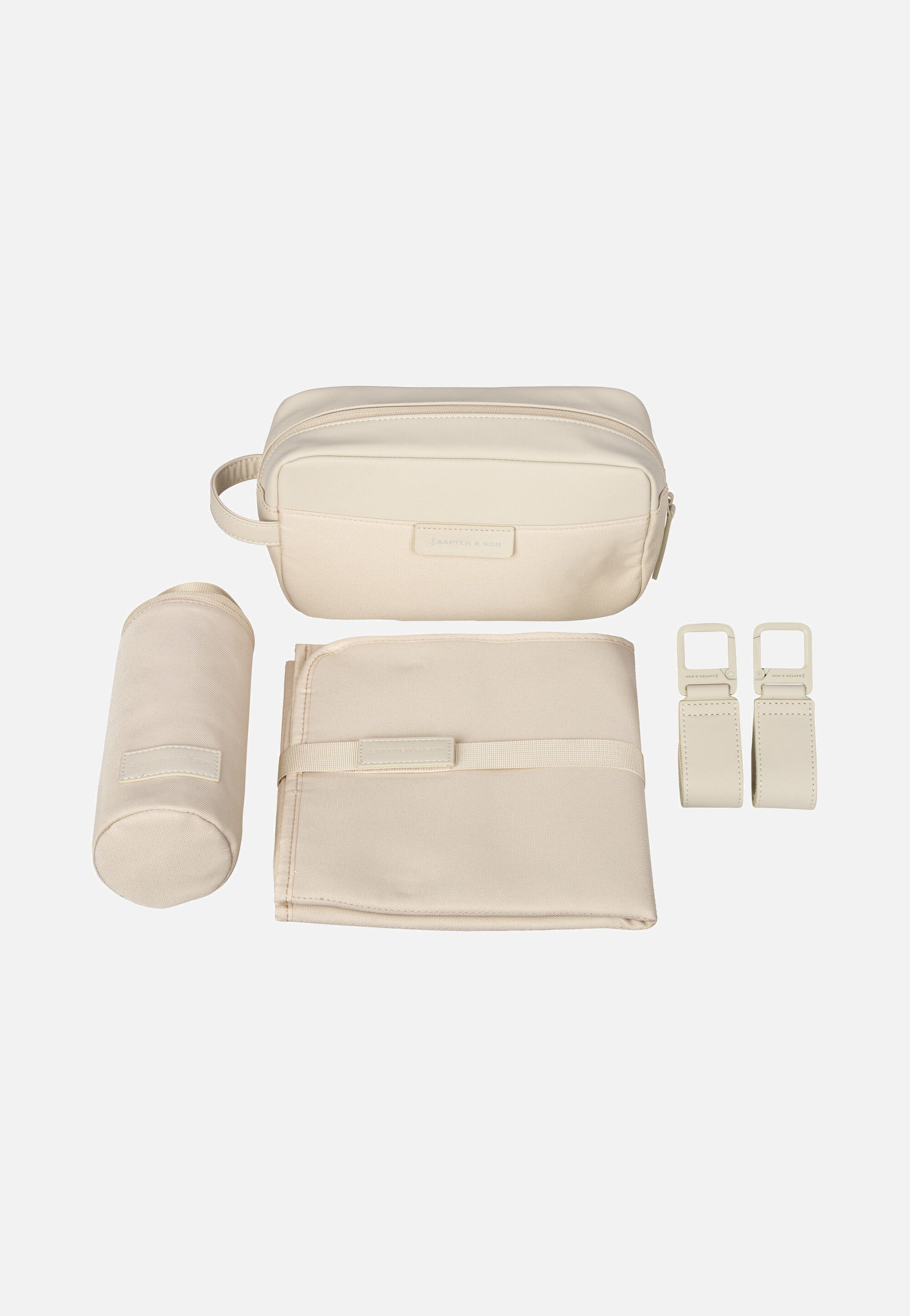 Kapten & Son - Lindby Diaper BP Sandstone - Backpack | Neutral-Image