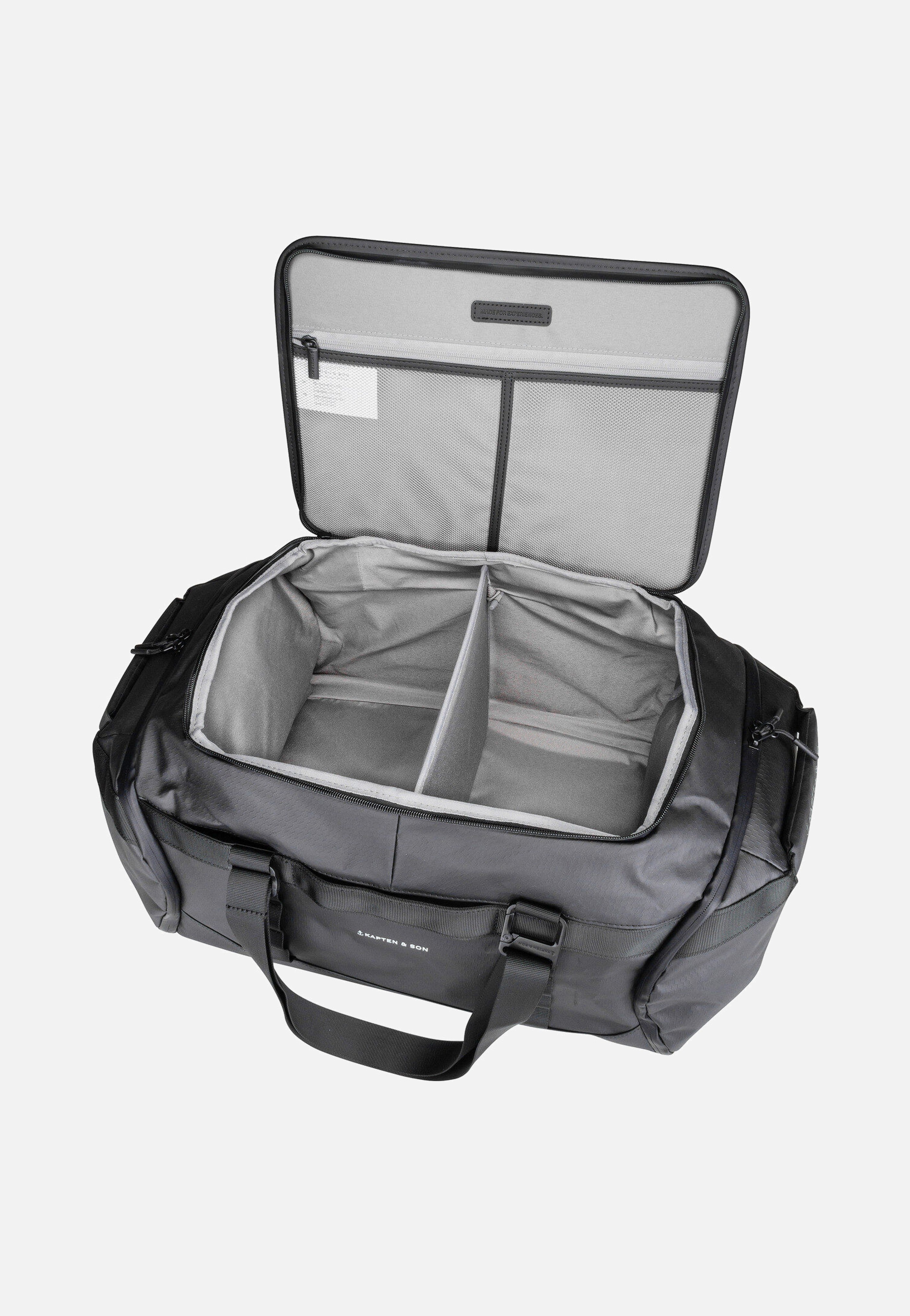 Kapten & Son - Lisbon DBP All Black - Backpack | Neutral-Image