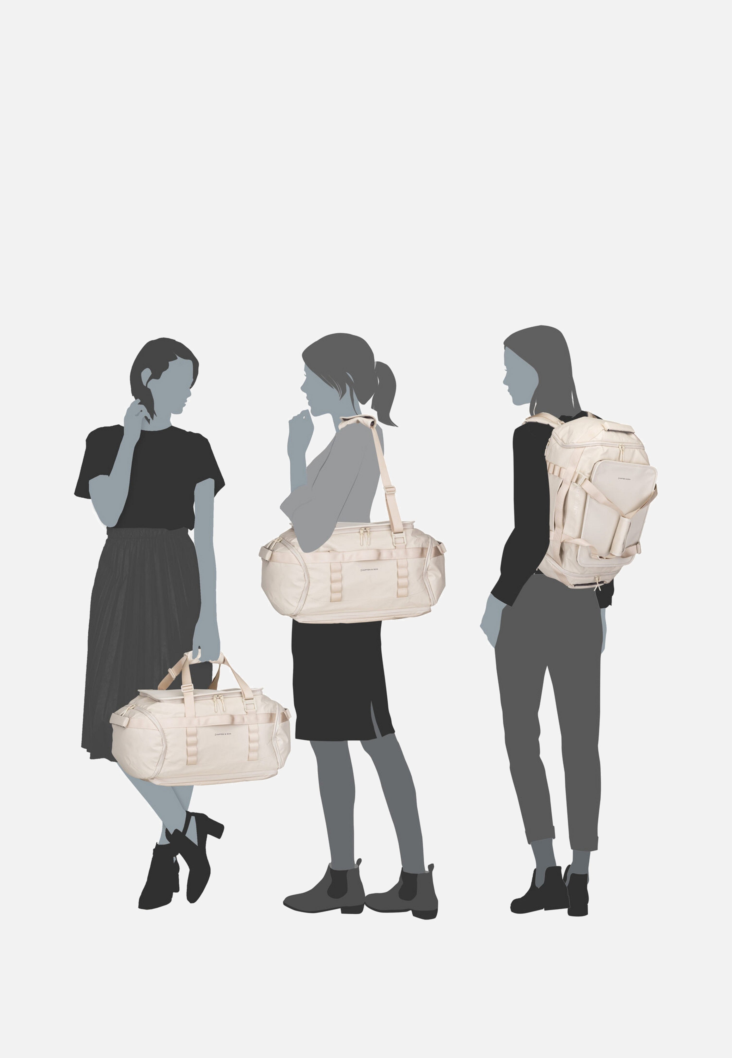 Kapten & Son - Lisbon DBP Sandstone - Backpack | Neutral-Image