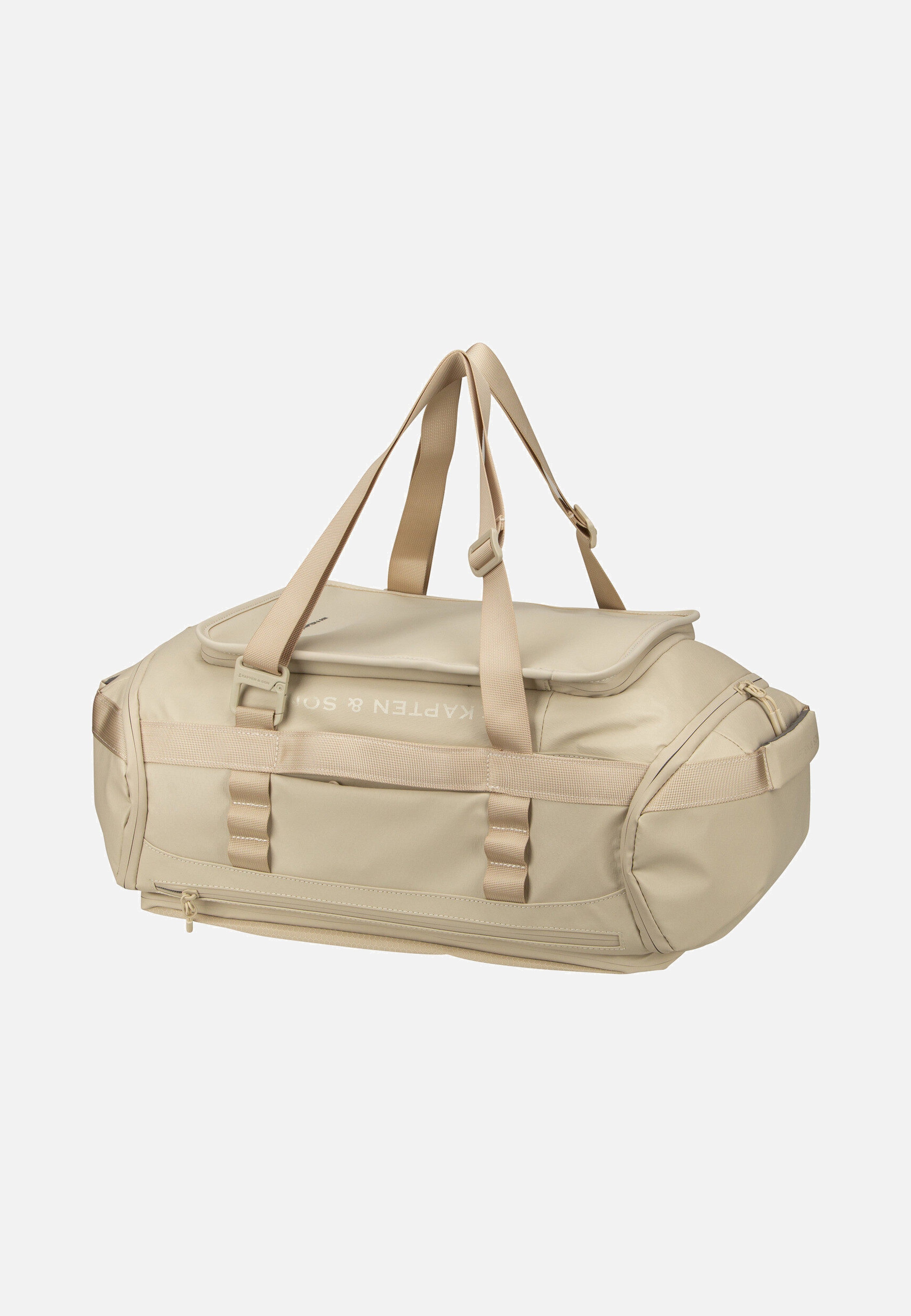 Kapten & Son - Lisbon Duffle Backpack S Sandstone - Backpack | Neutral-Image
