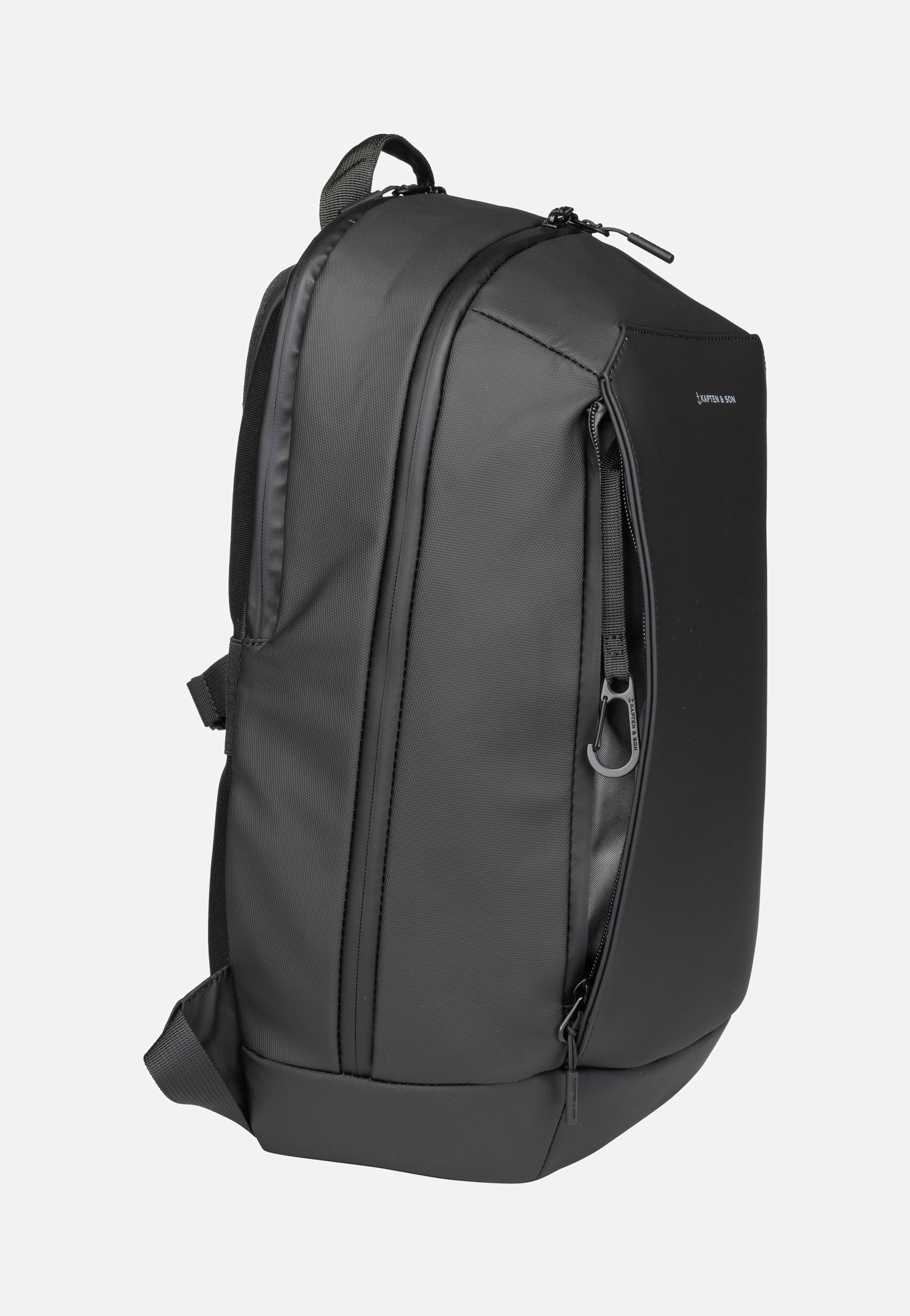 Kapten & Son - Oslo All Black - Backpack | Neutral-Image