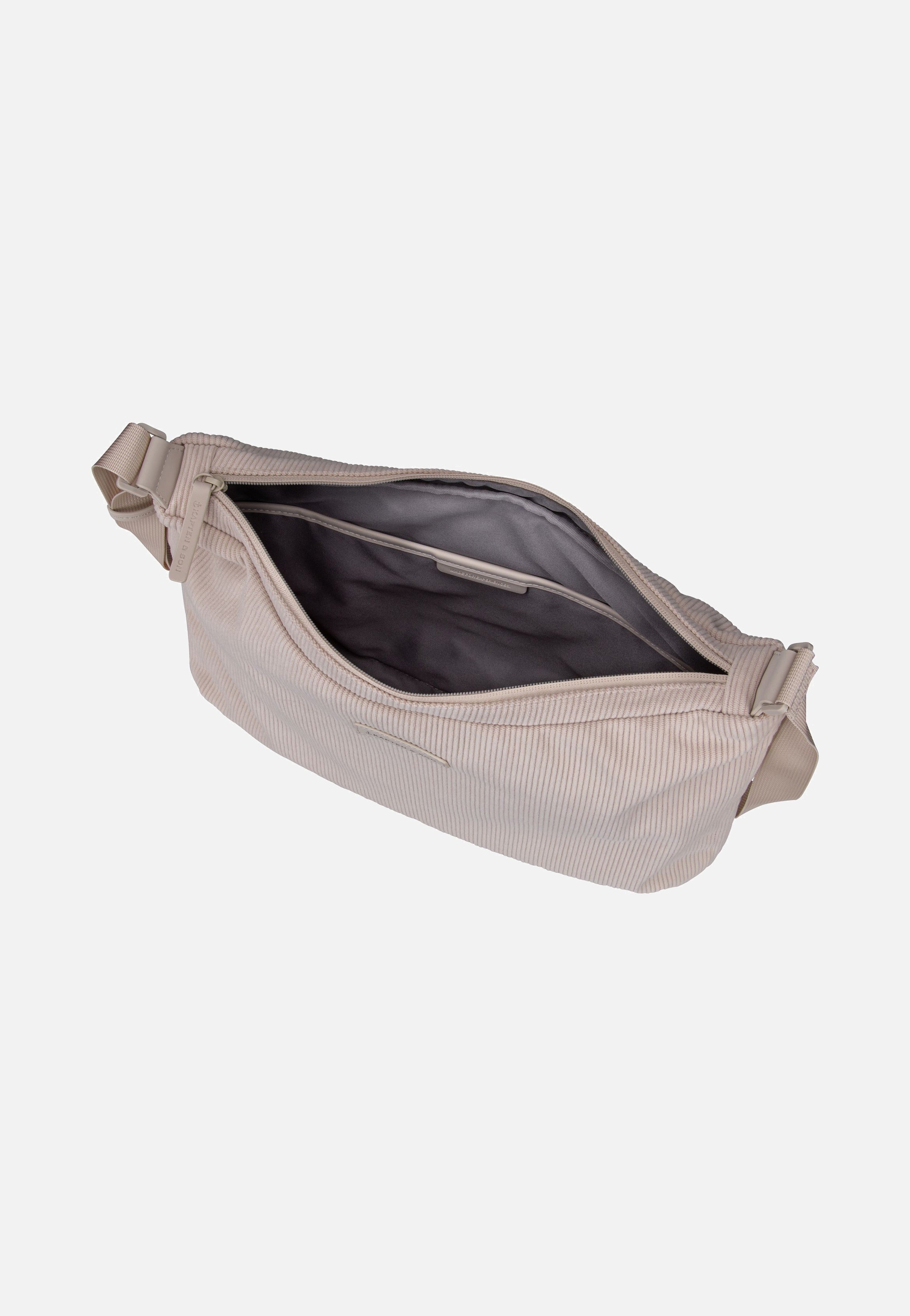 Kapten & Son - Skara Large Cord Sandstone - Crossbody Bag | Neutral-Image