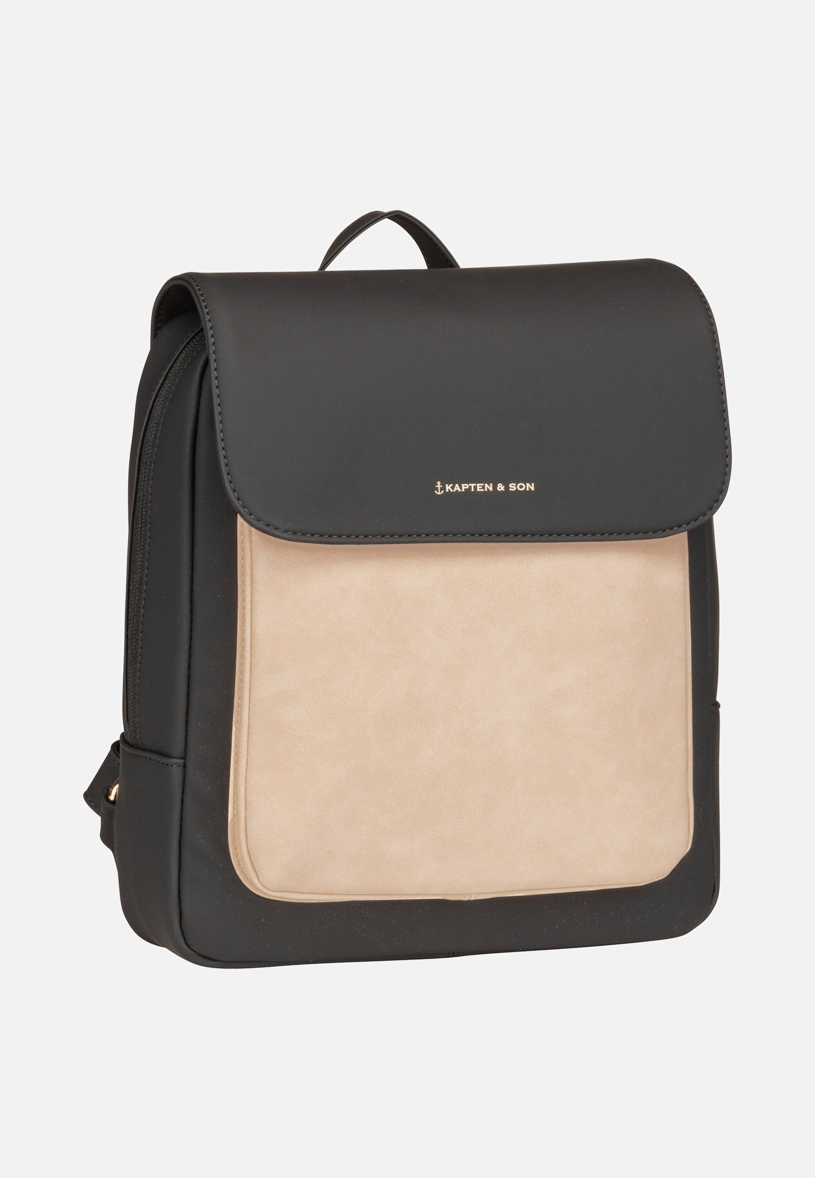 Kapten & Son Tromso Small Cream Black Backpack