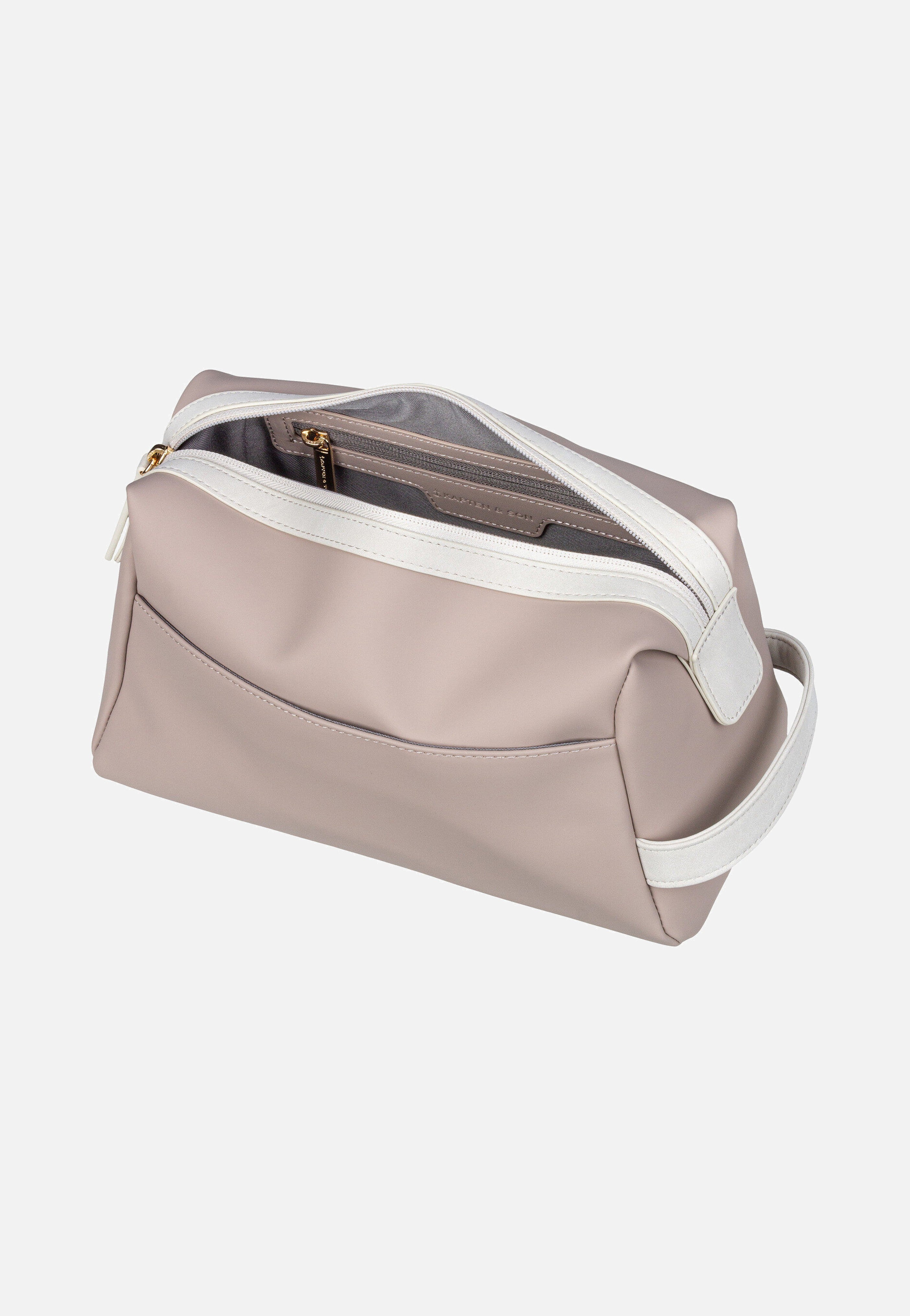 Kapten & Son - Windsor Large Muted Clay - Toiletry Bag | Neutral-Image