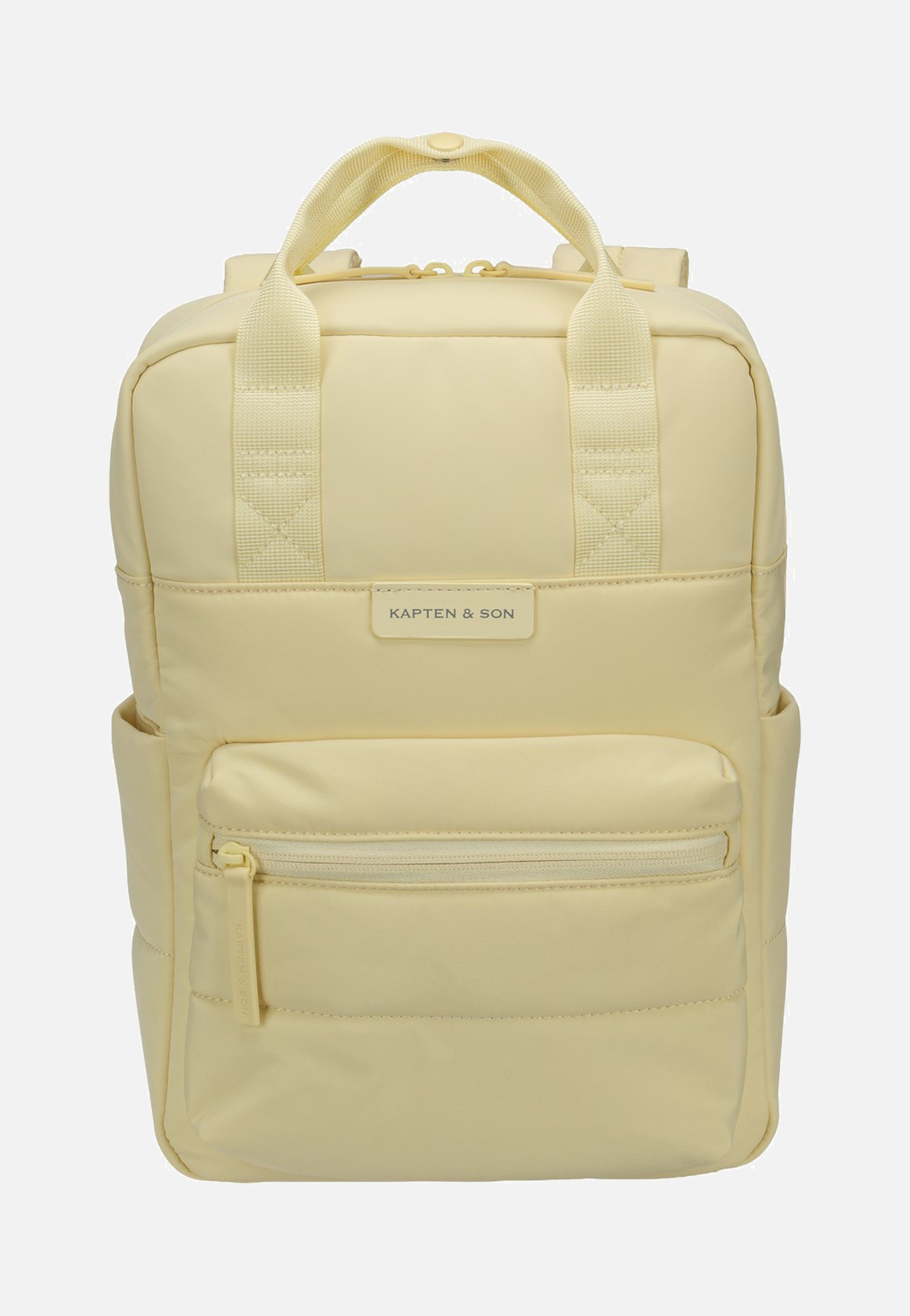 Kapten & Son Bergen Cloud Small Butter Yellow Backpack
