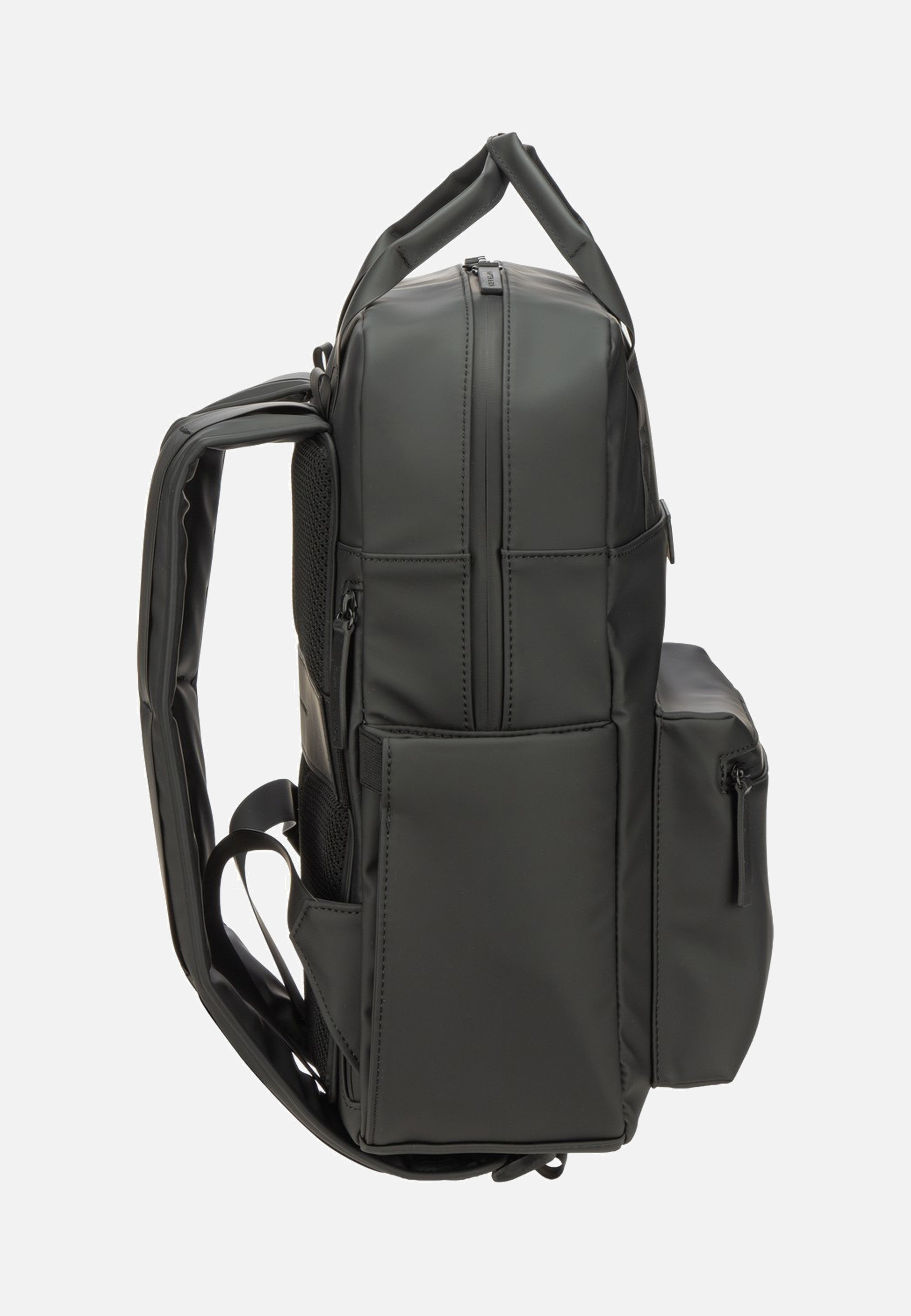 Kapten & Son Bergen Pro Full PU All Black Backpack