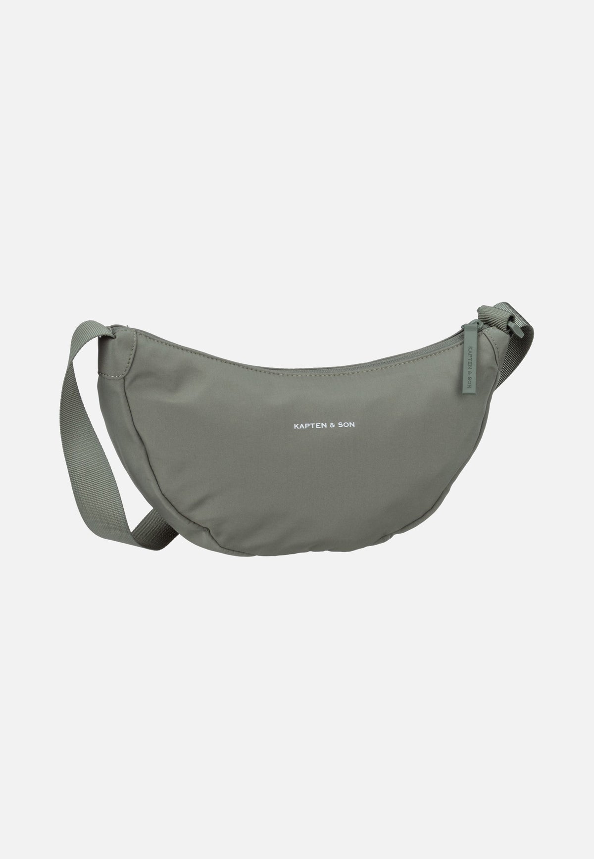 Kapten & Son Essential Moon Bag Dusty Green Bolso bandolera