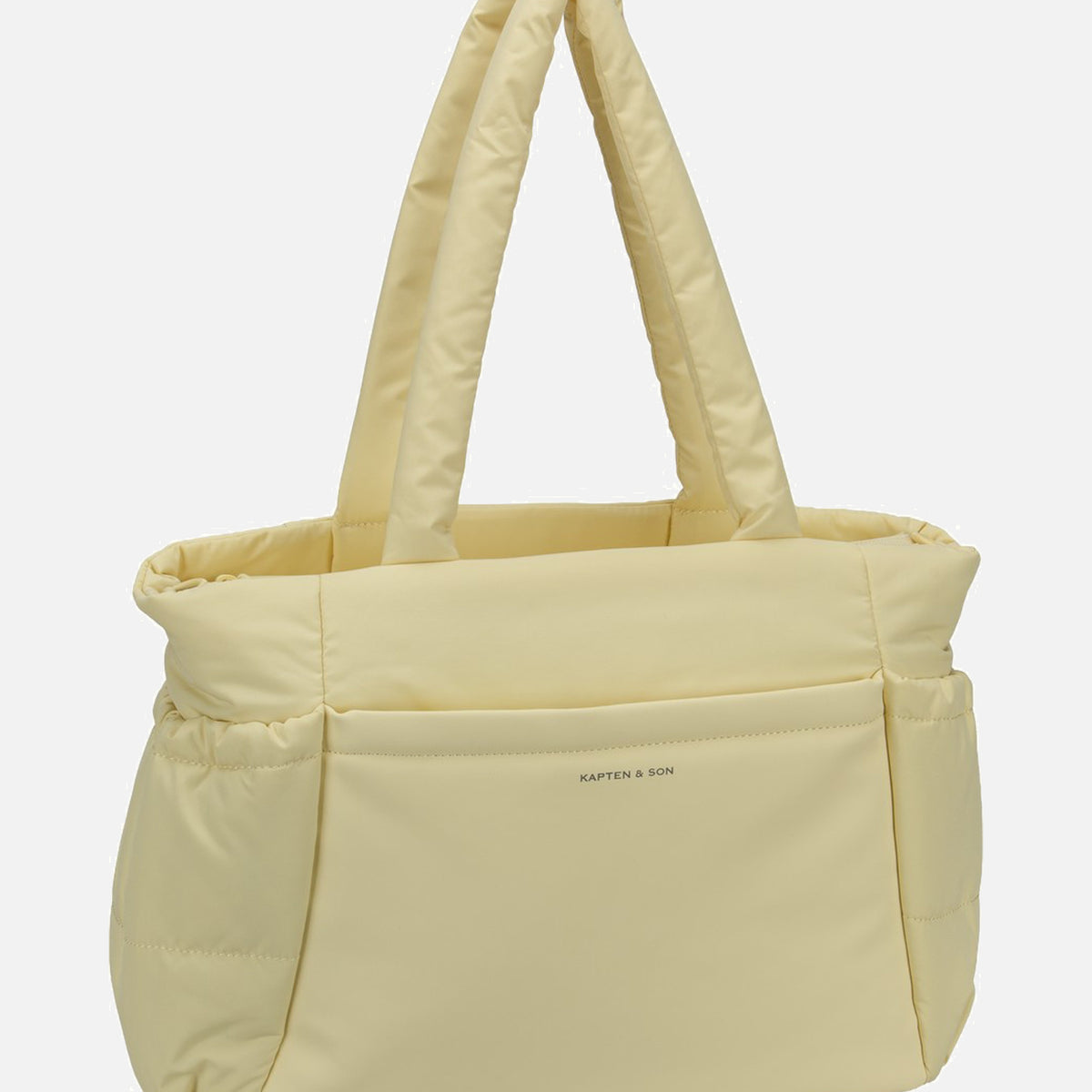 Kapten & Son Hellvi Cloud Medium Butter Yellow - Shopper | Sakoi