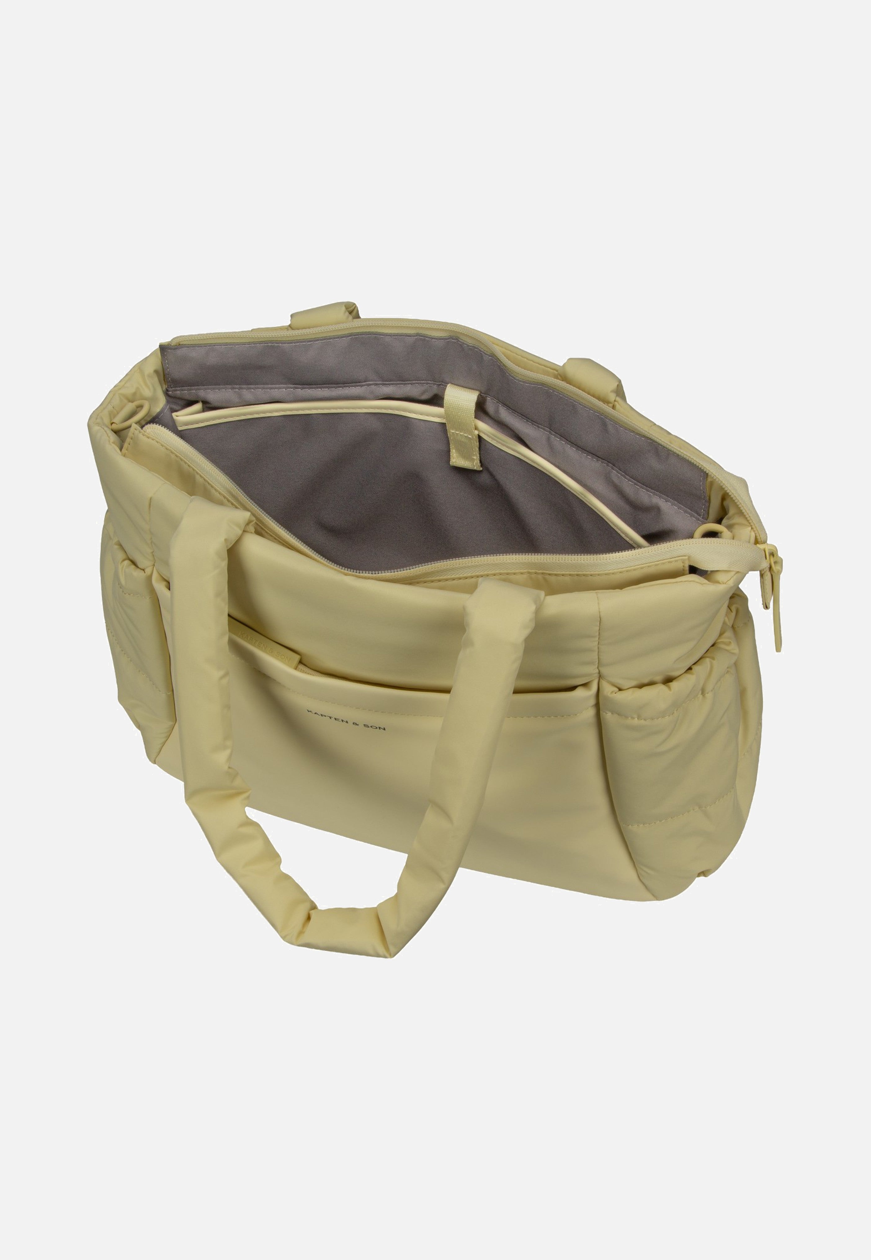 Kapten & Son Hellvi Cloud Medium Butter Yellow Shopper