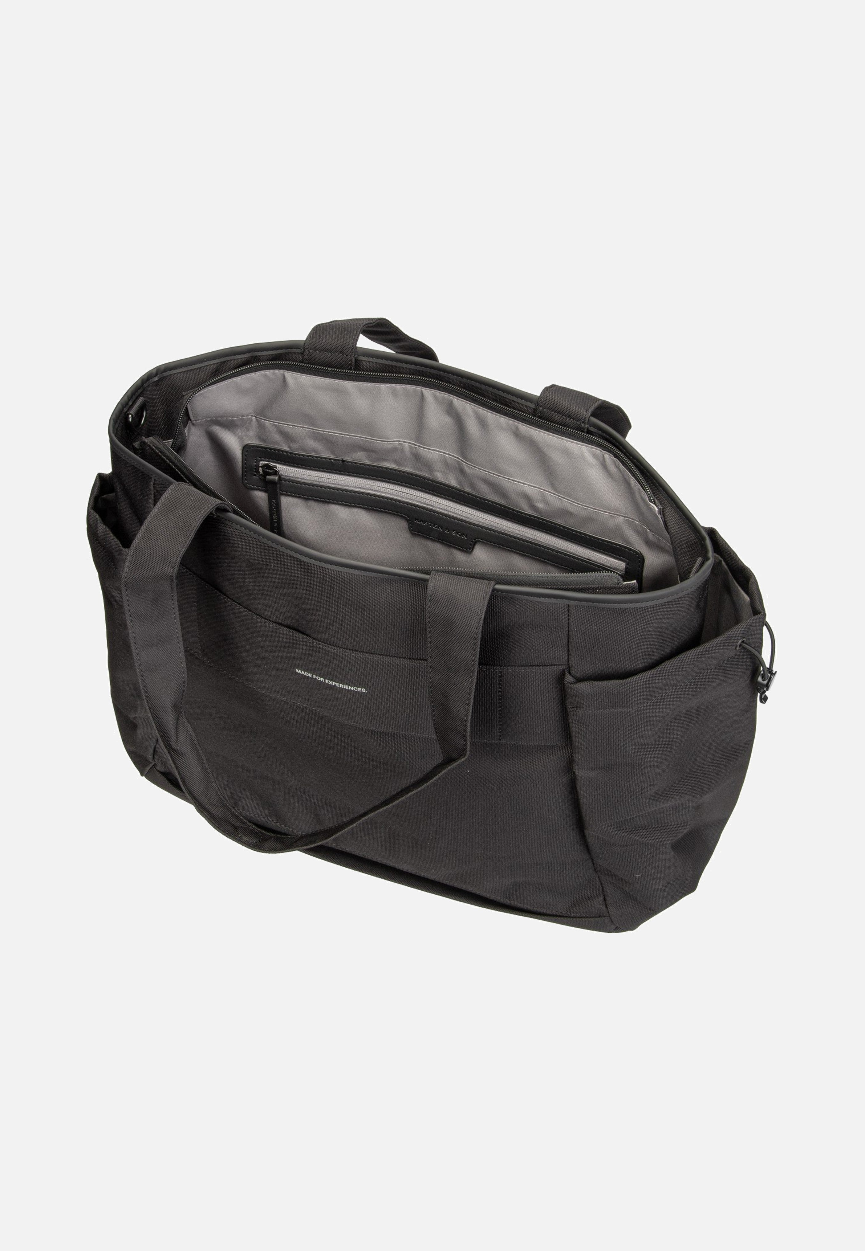 Kapten & Son Hellvi Pro Large All Black Shoulder Bag