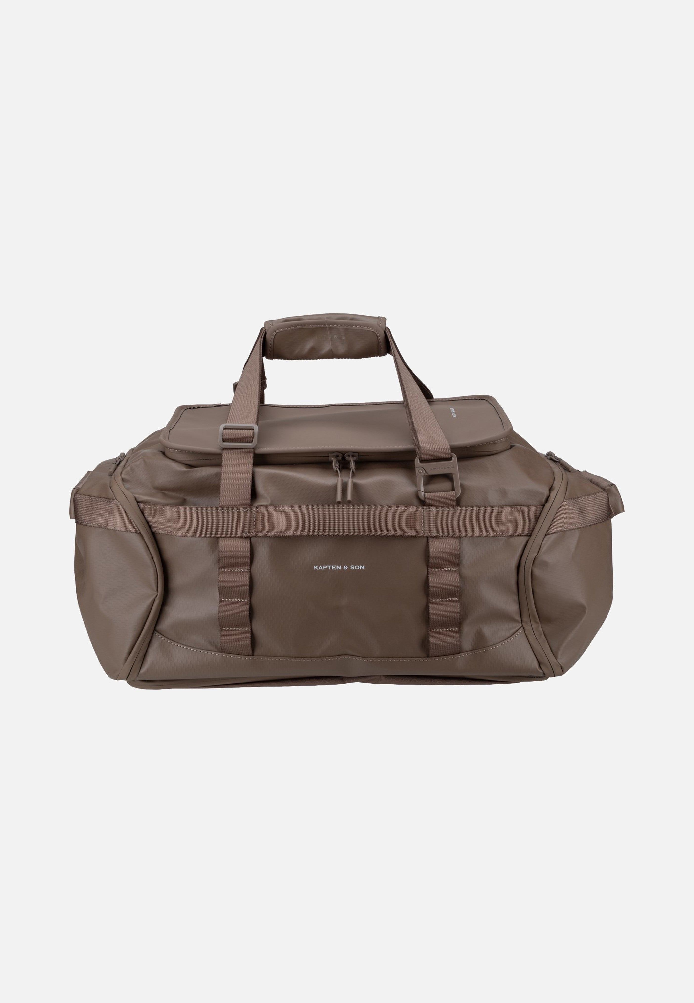 Kapten & Son Lisbon Duffle Backpack Medium Walnut Travel Backpack