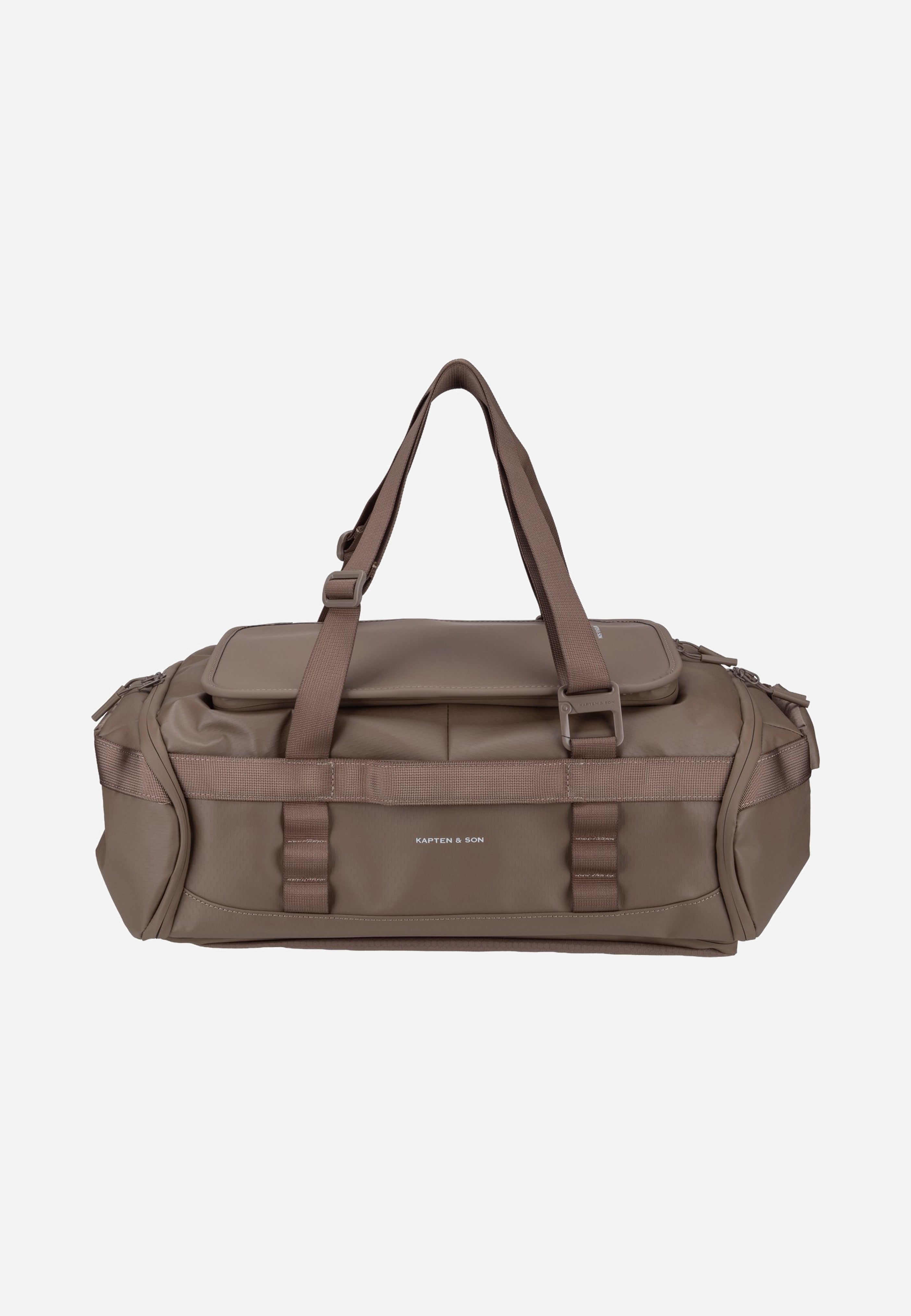 Kapten & Son Lisbon Duffle Backpack Small Walnut Travel Backpack