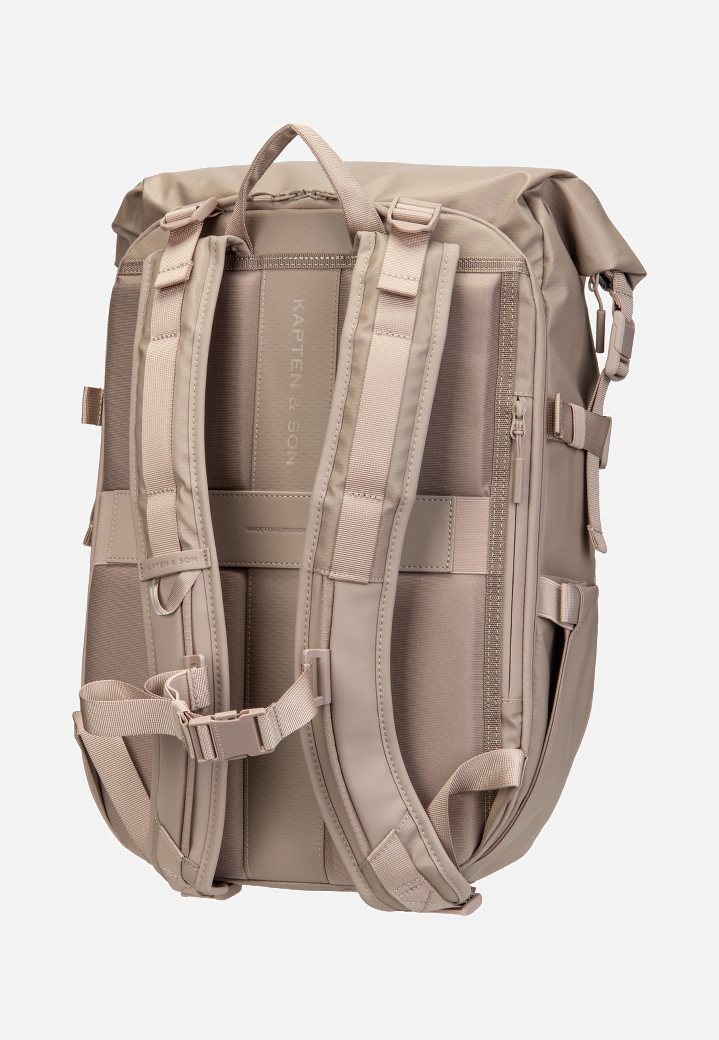 Kapten & Son Lisbon Pro Muted Rose Rolltop Backpack