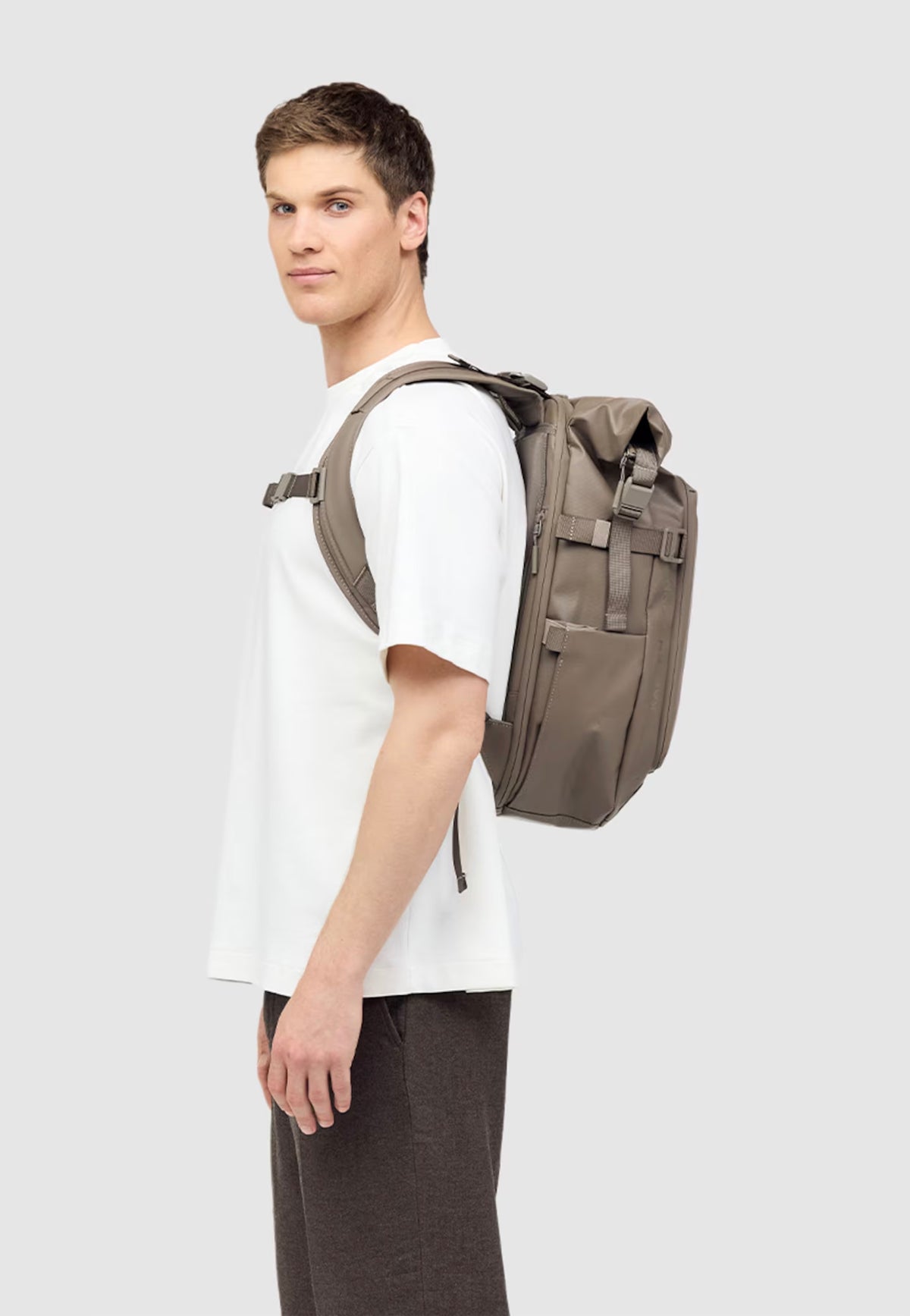 Kapten & Son Lisbon Pro Walnut Rolltop Backpack