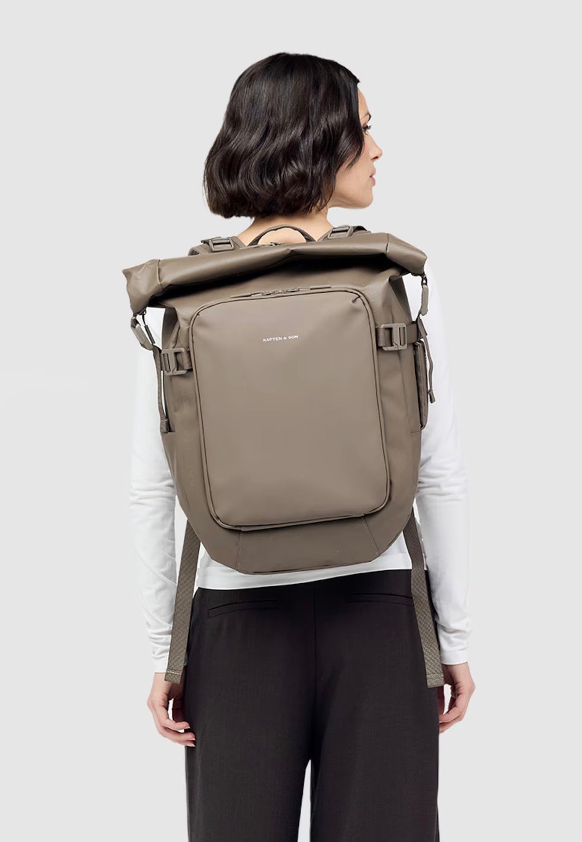 Kapten & Son Lisbon Pro Walnut Rolltop Backpack