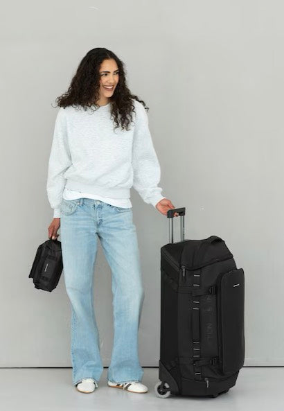 Kapten & Son Lisbon Soft Trolley All Black Suitcase
