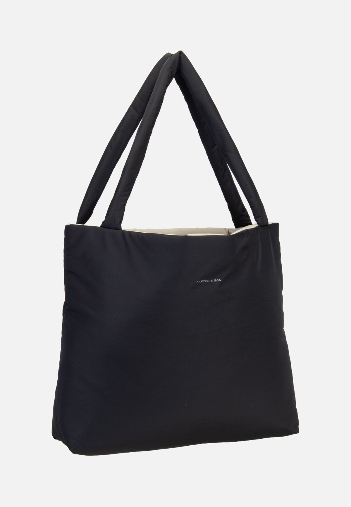 Kapten & Son Norva 2in1 Shopper Black/Sand Acquirente