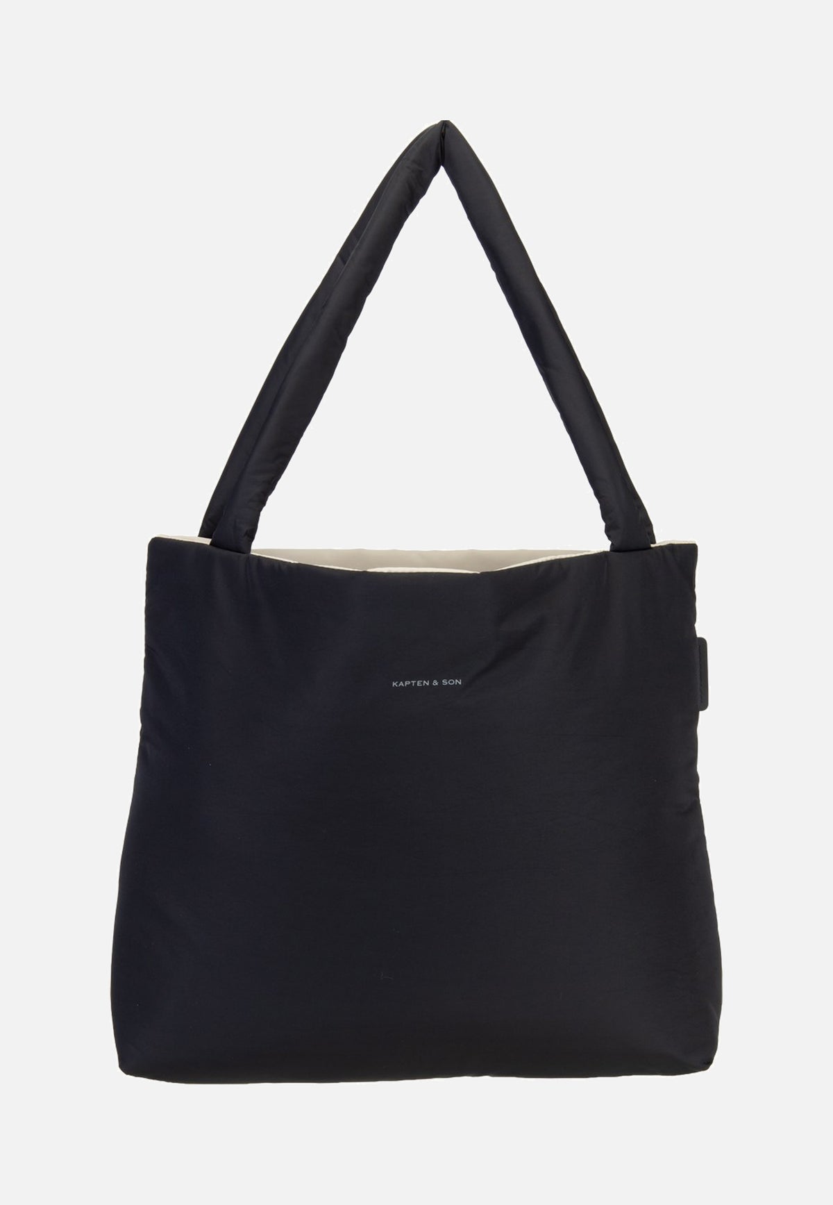 Kapten & Son Norva 2in1 Shopper Black/Sand Acquirente