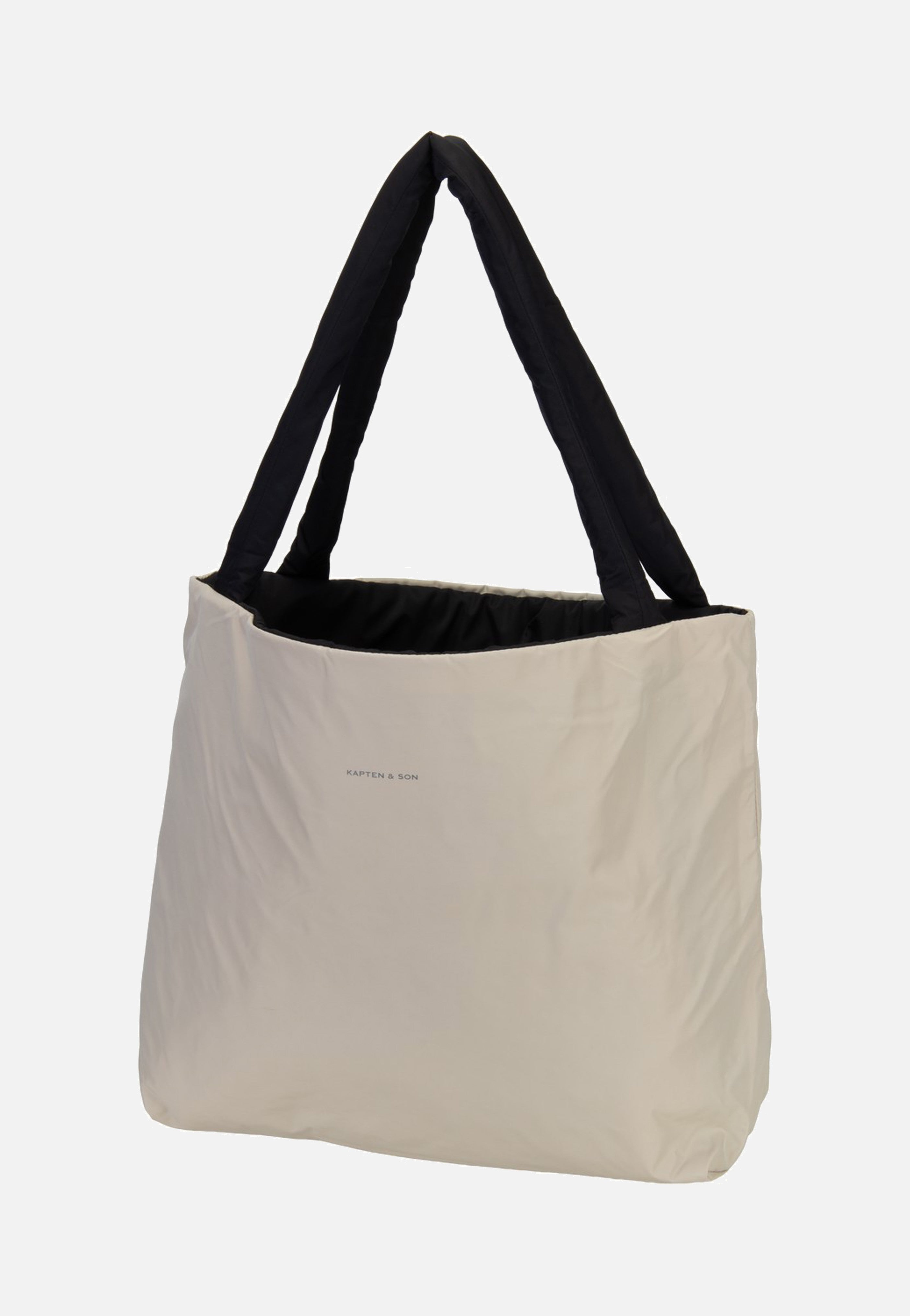 Kapten & Son Norva 2in1 Shopper Black/Sand Acquirente