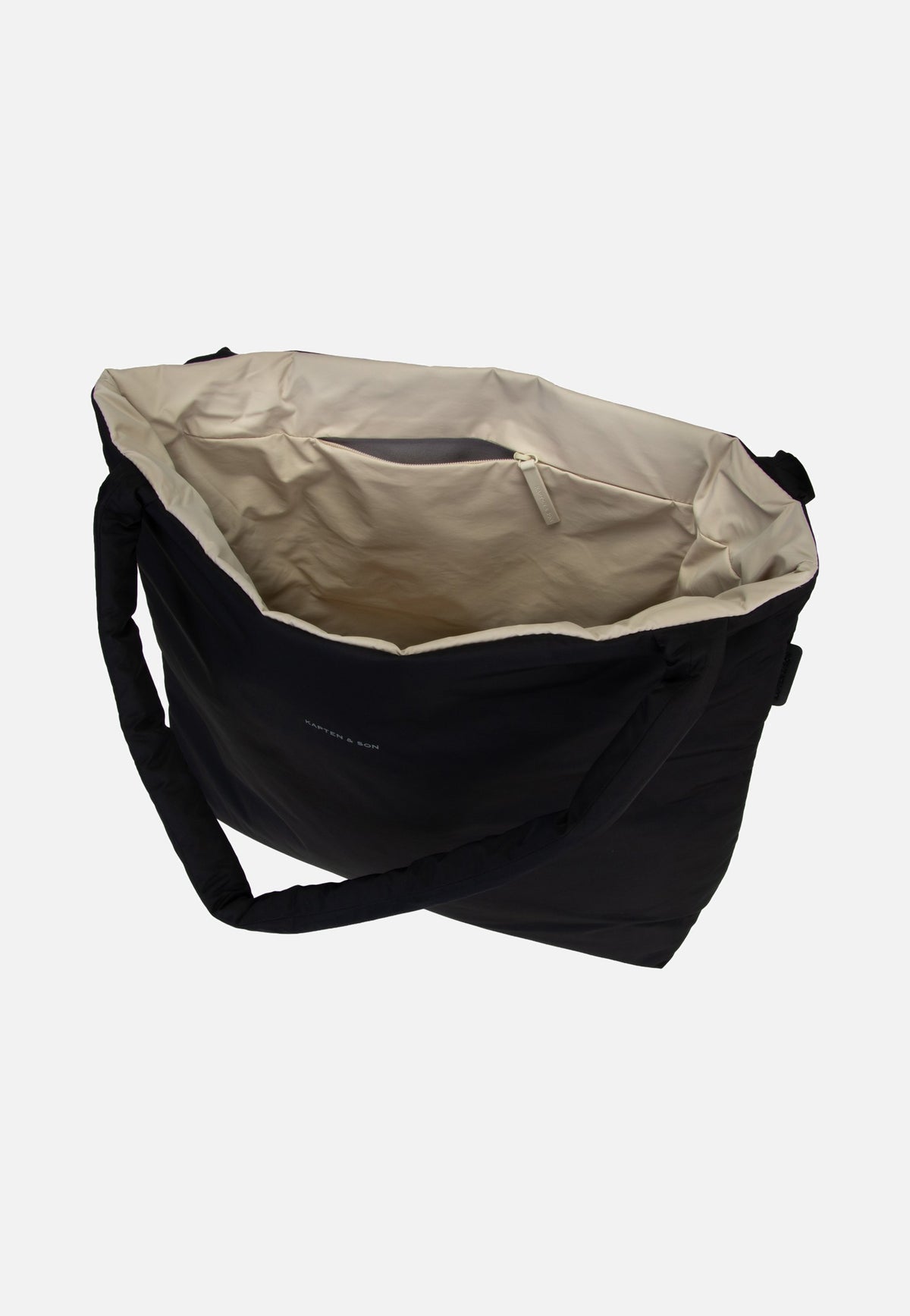 Kapten & Son Norva 2in1 Shopper Black/Sand Acquirente