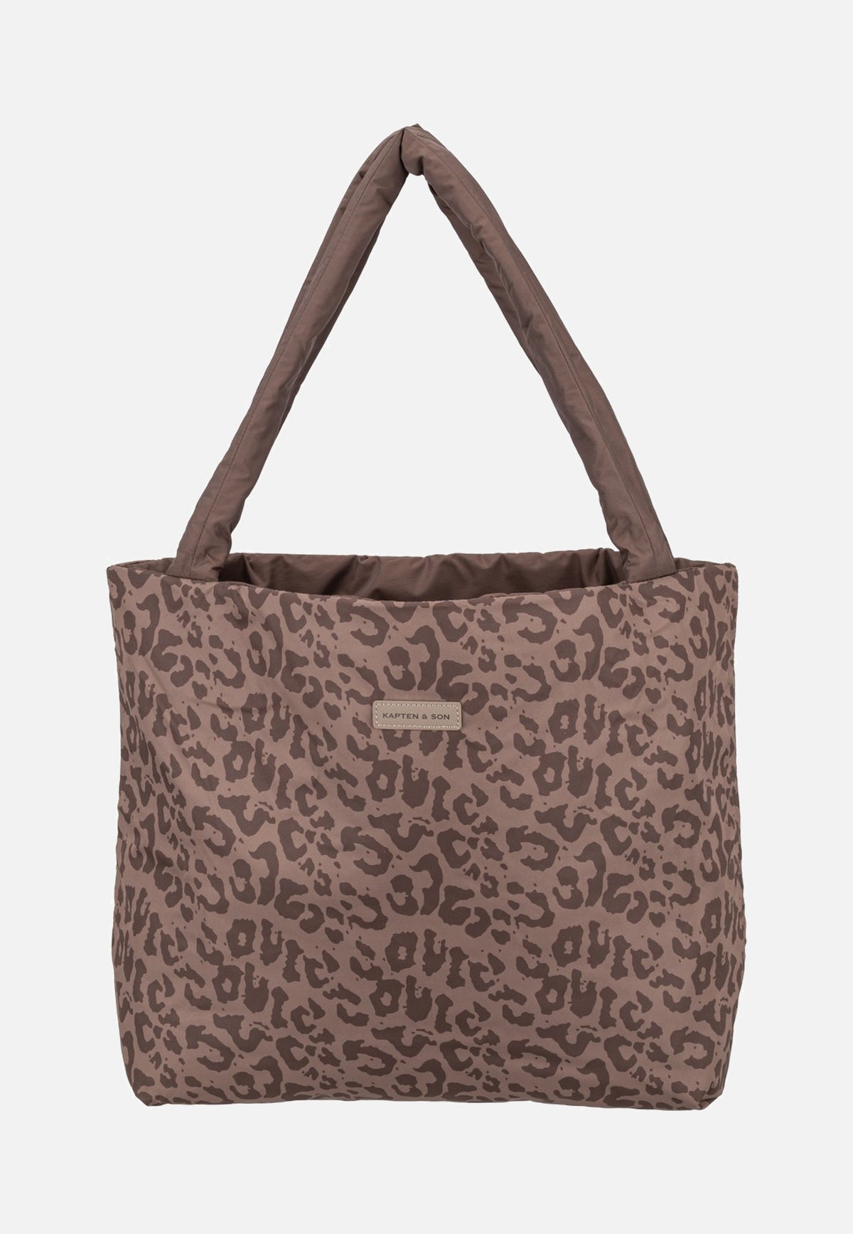 Kapten & Son Norva 2in1 Shopper Dark Brown/Leo Shopper
