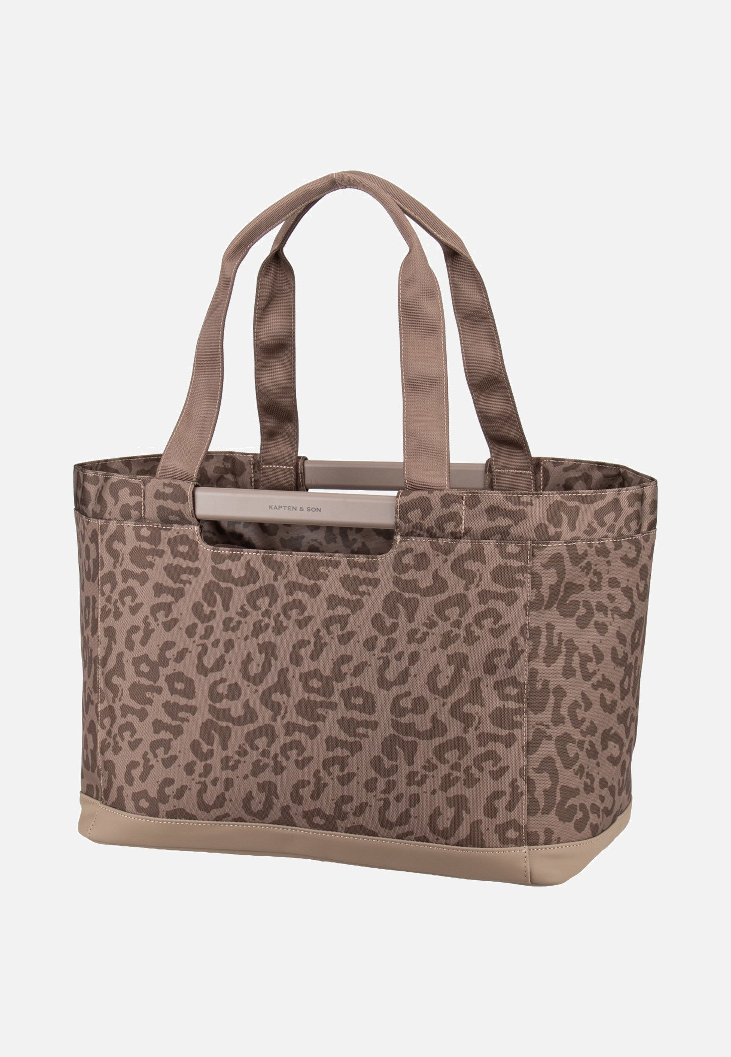 Kapten & Son Vaasa Shopping Basket Leo dark brown Shopping Basket