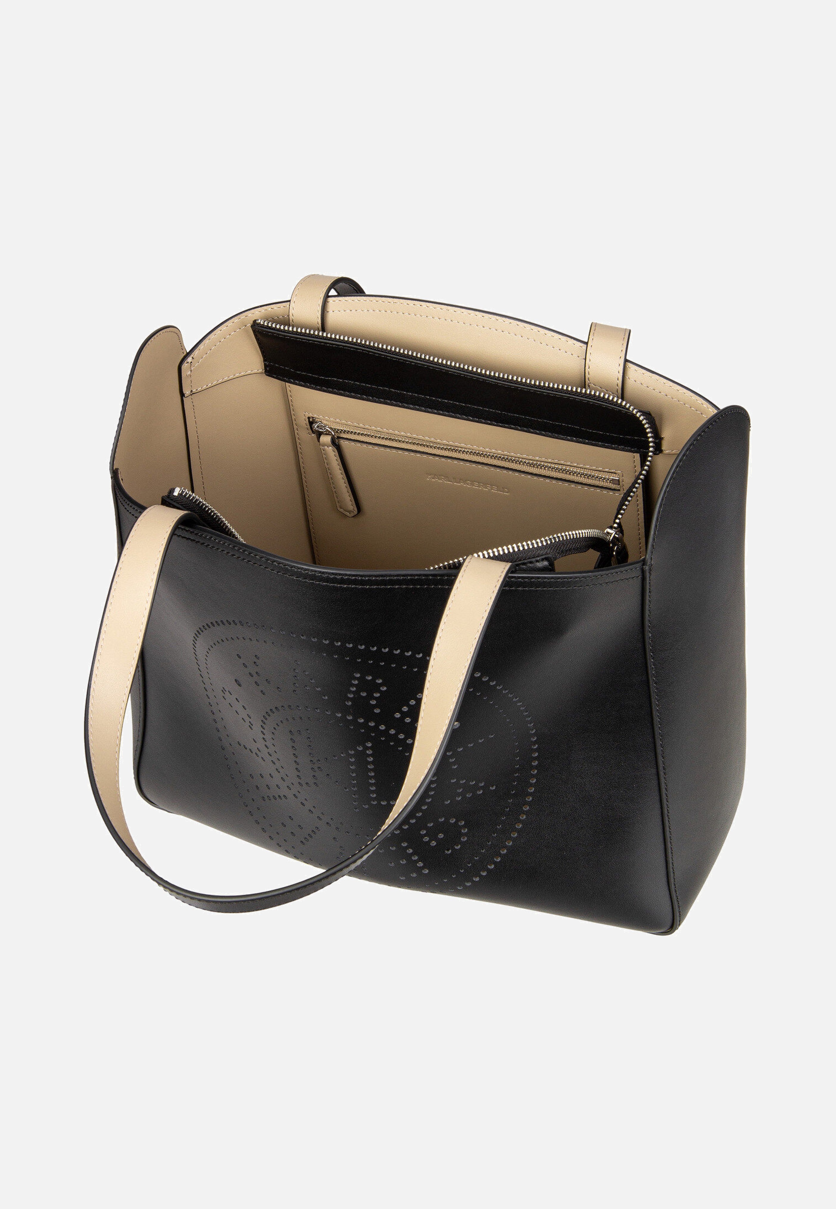 Karl Lagerfeld - K/Circle MD Zip 30043 Black - Shopper | Women-Image