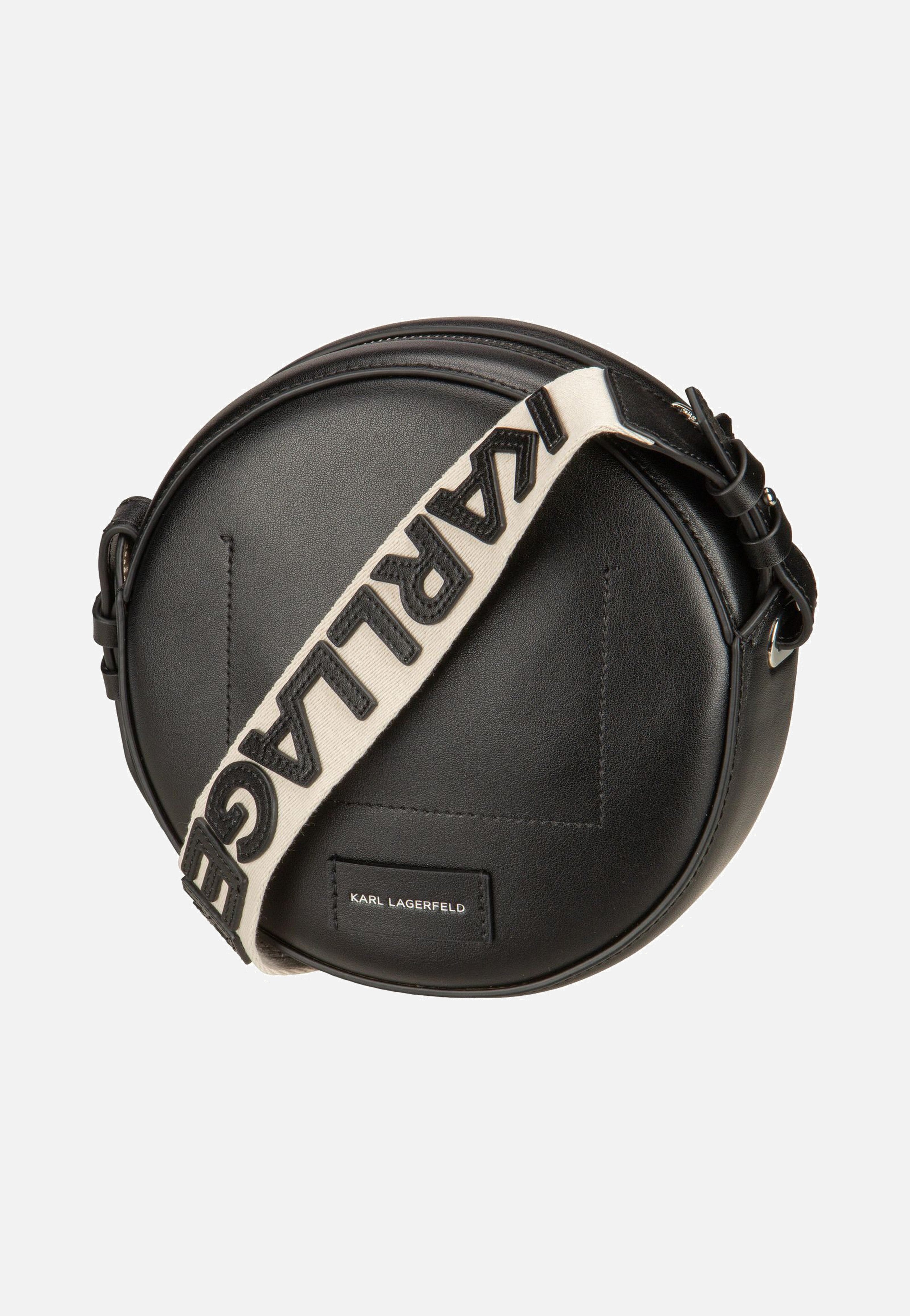 Karl Lagerfeld - K/Circle Round CB  Perforated Black - Crossbody Bag | Women-Image