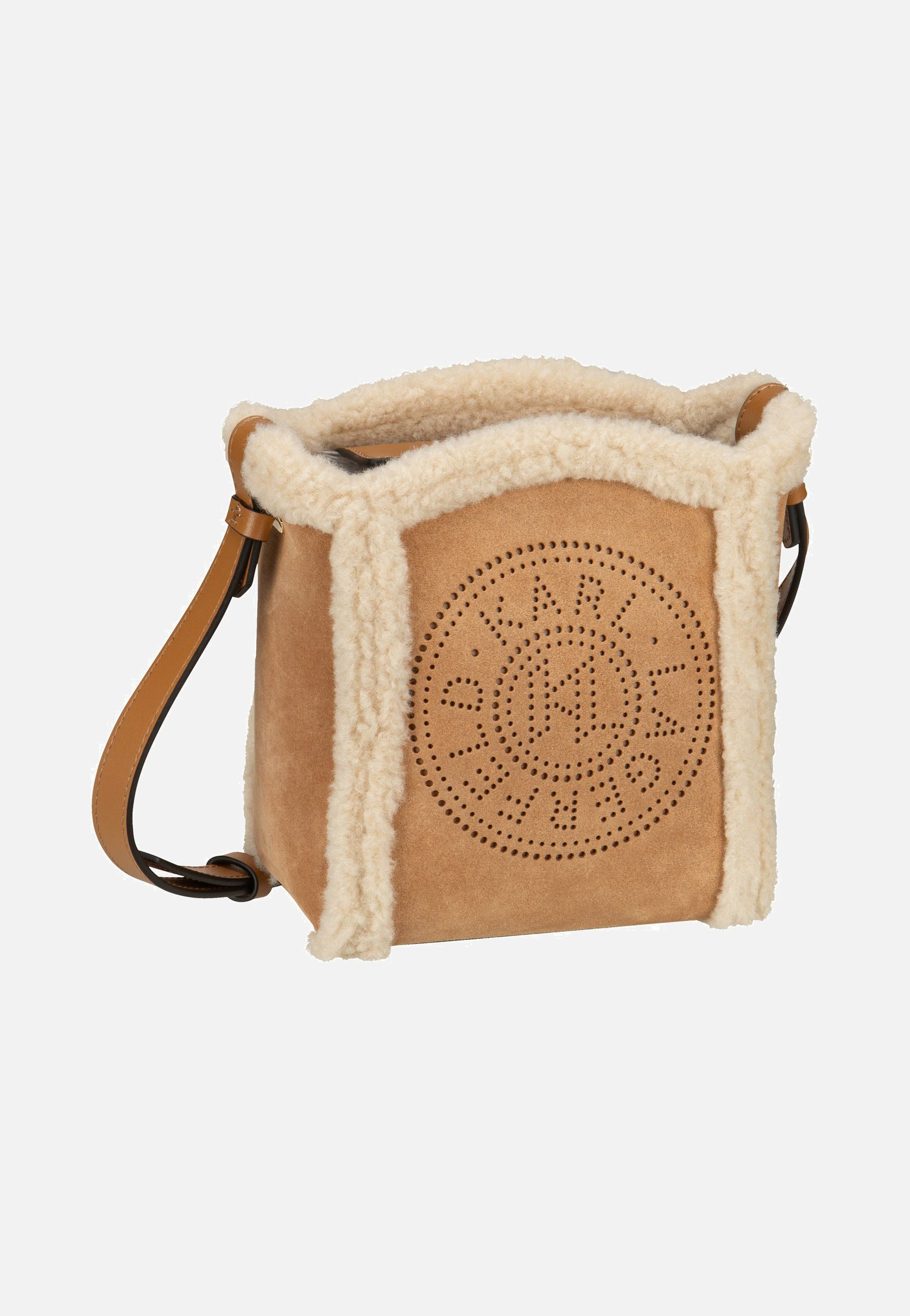 Karl Lagerfeld - K/Circle SM Bucket Shearling Caramel - Crossbody Bag | Women-Image