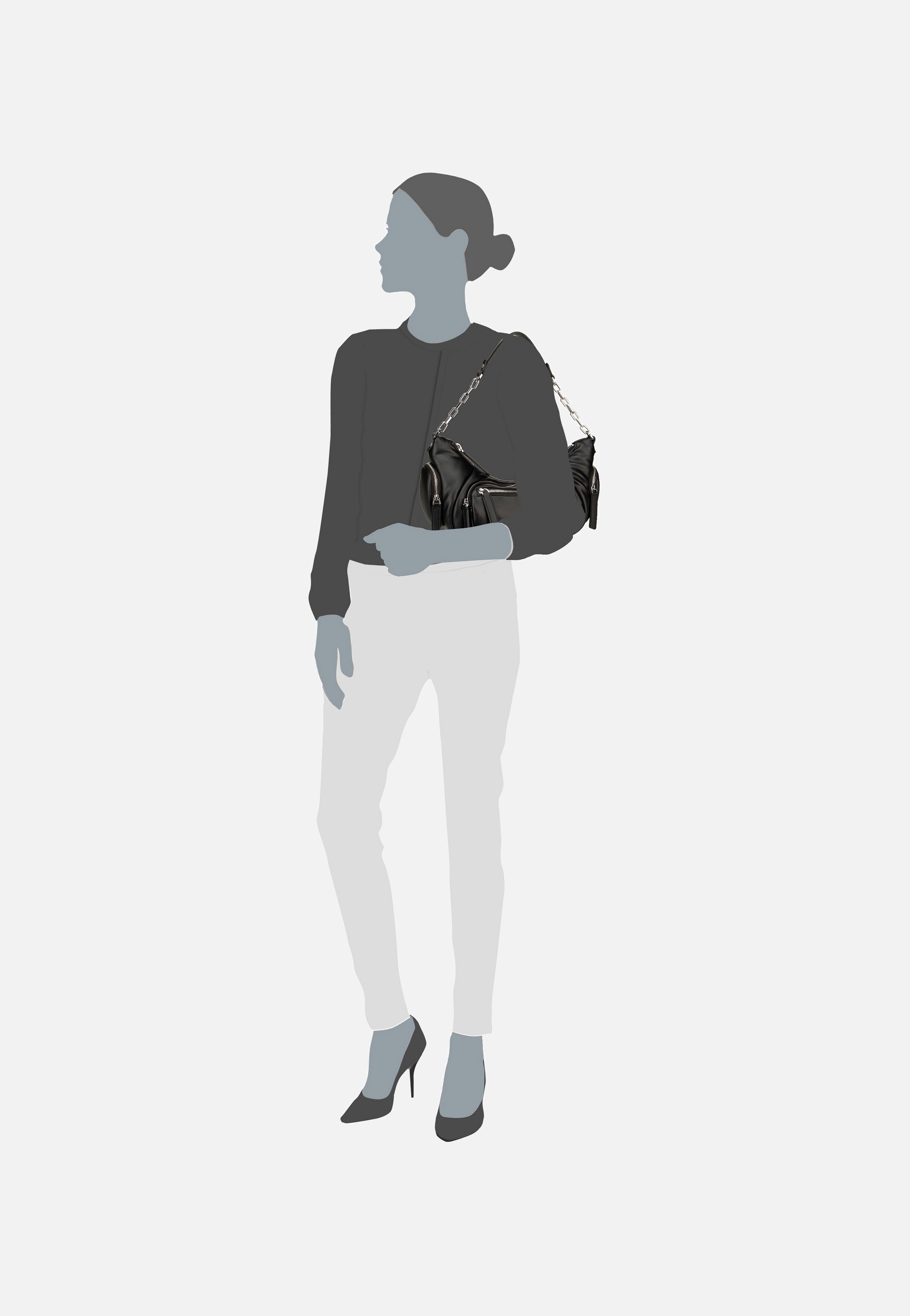 Karl Lagerfeld - K/City MD Off White - Shoulder Bag | Women-Image