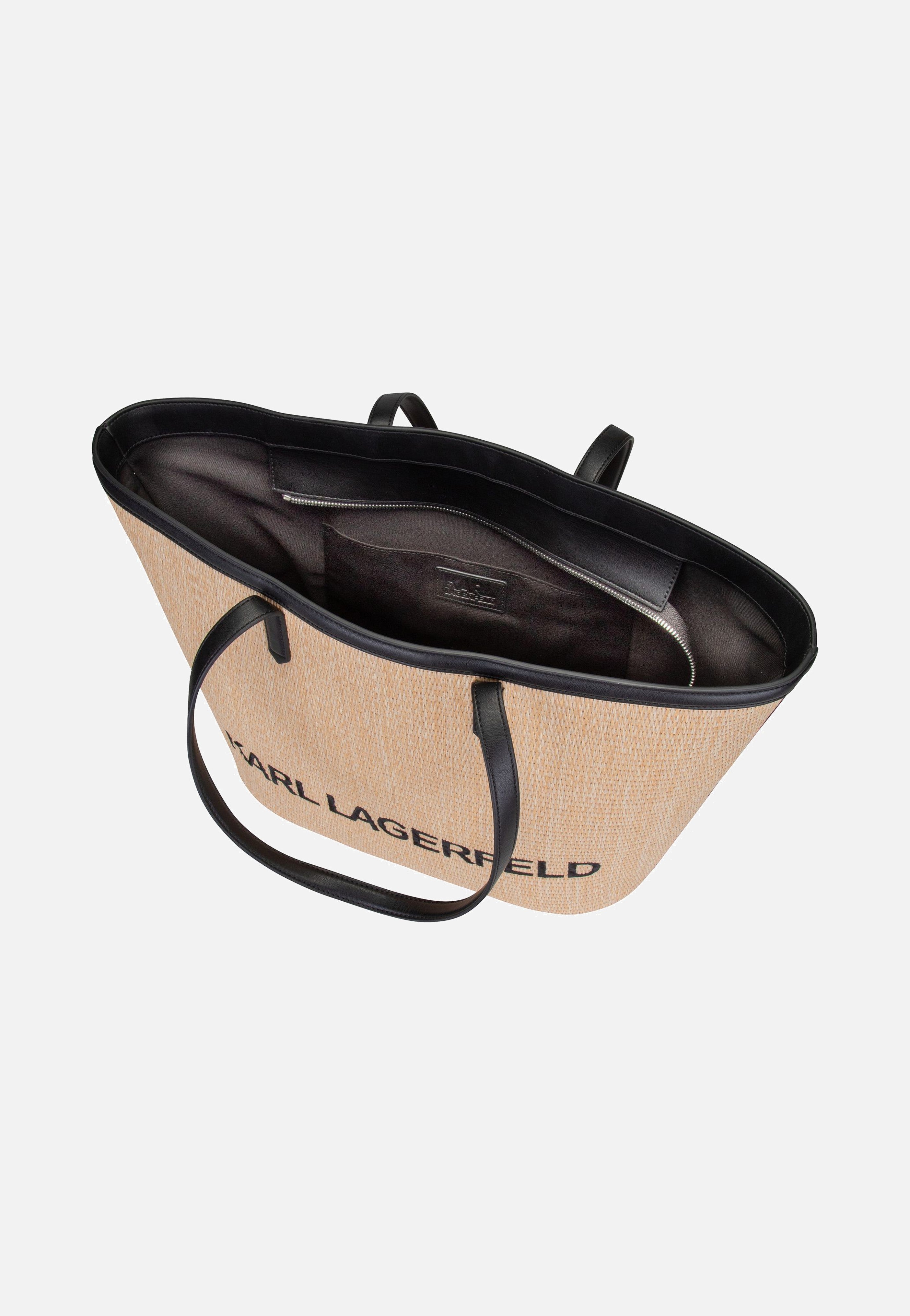 Karl Lagerfeld - K/Essential Raffia 241W3027 Natural - Shopper | Women-Image