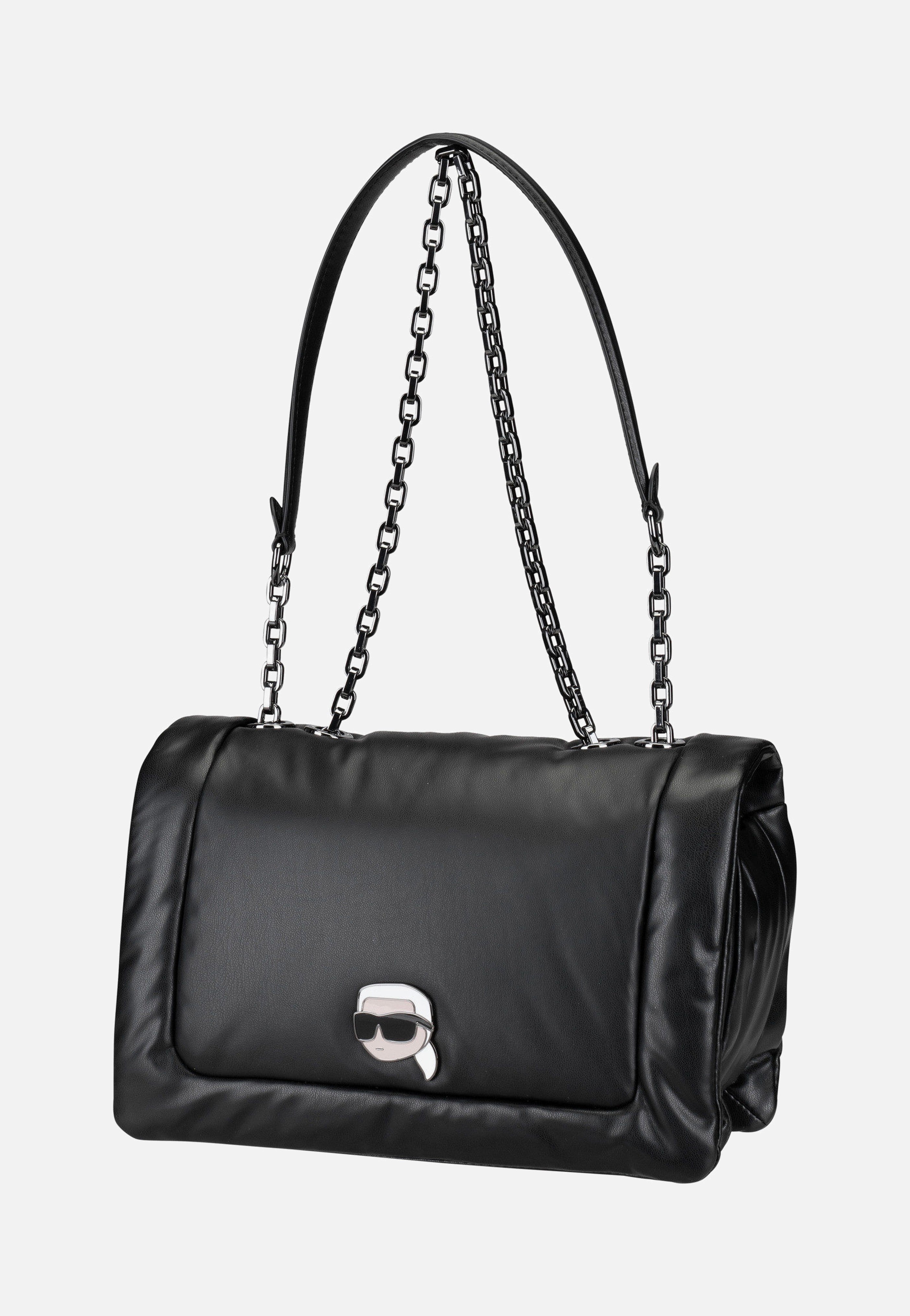 Karl Lagerfeld - K/Ikonik 2.0 Puffy PU SHB Black - Shoulder Bag | Women-Image