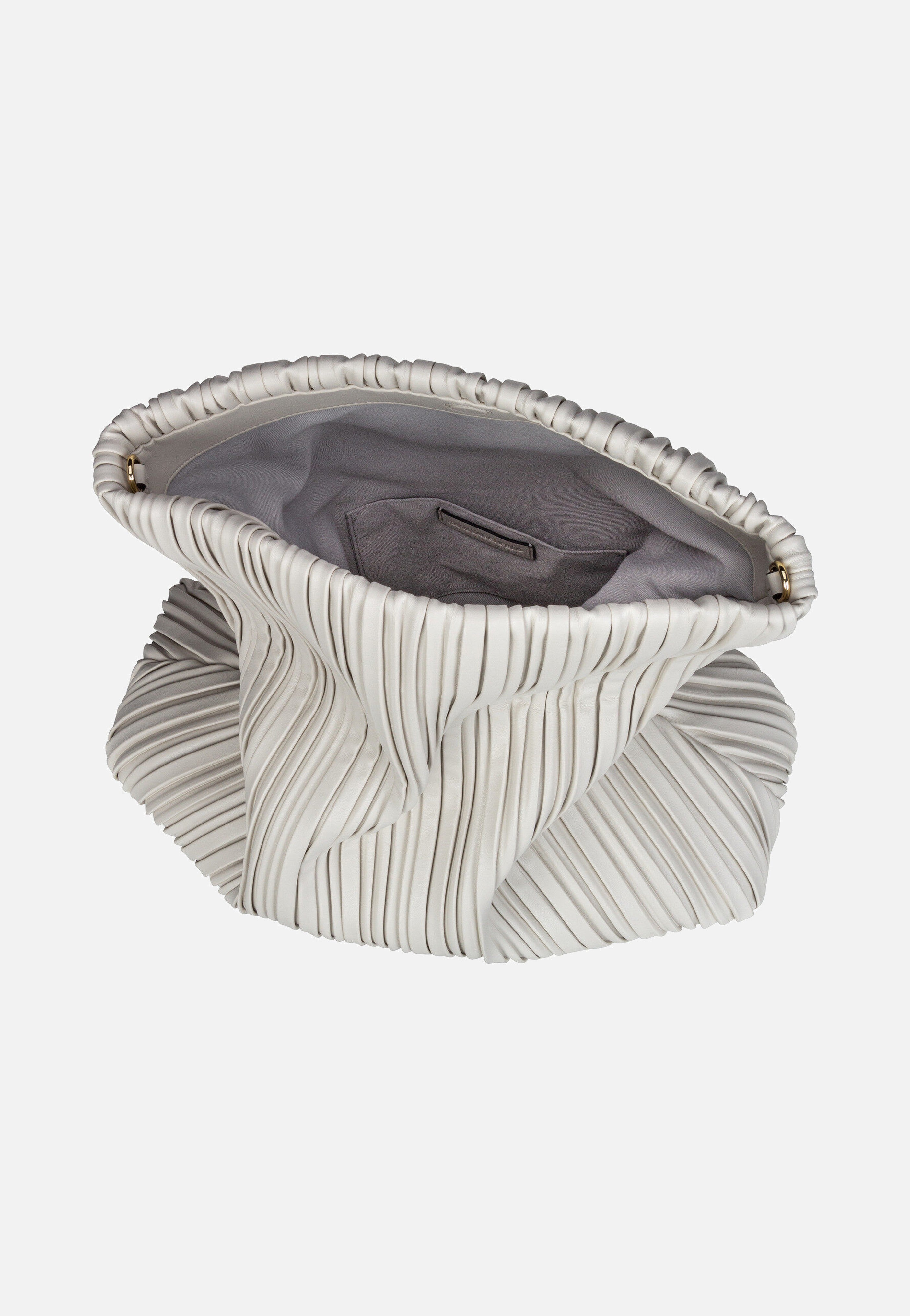 Karl Lagerfeld - K/Kushion MD Folded Cement - Shoulder Bag | Women-Image