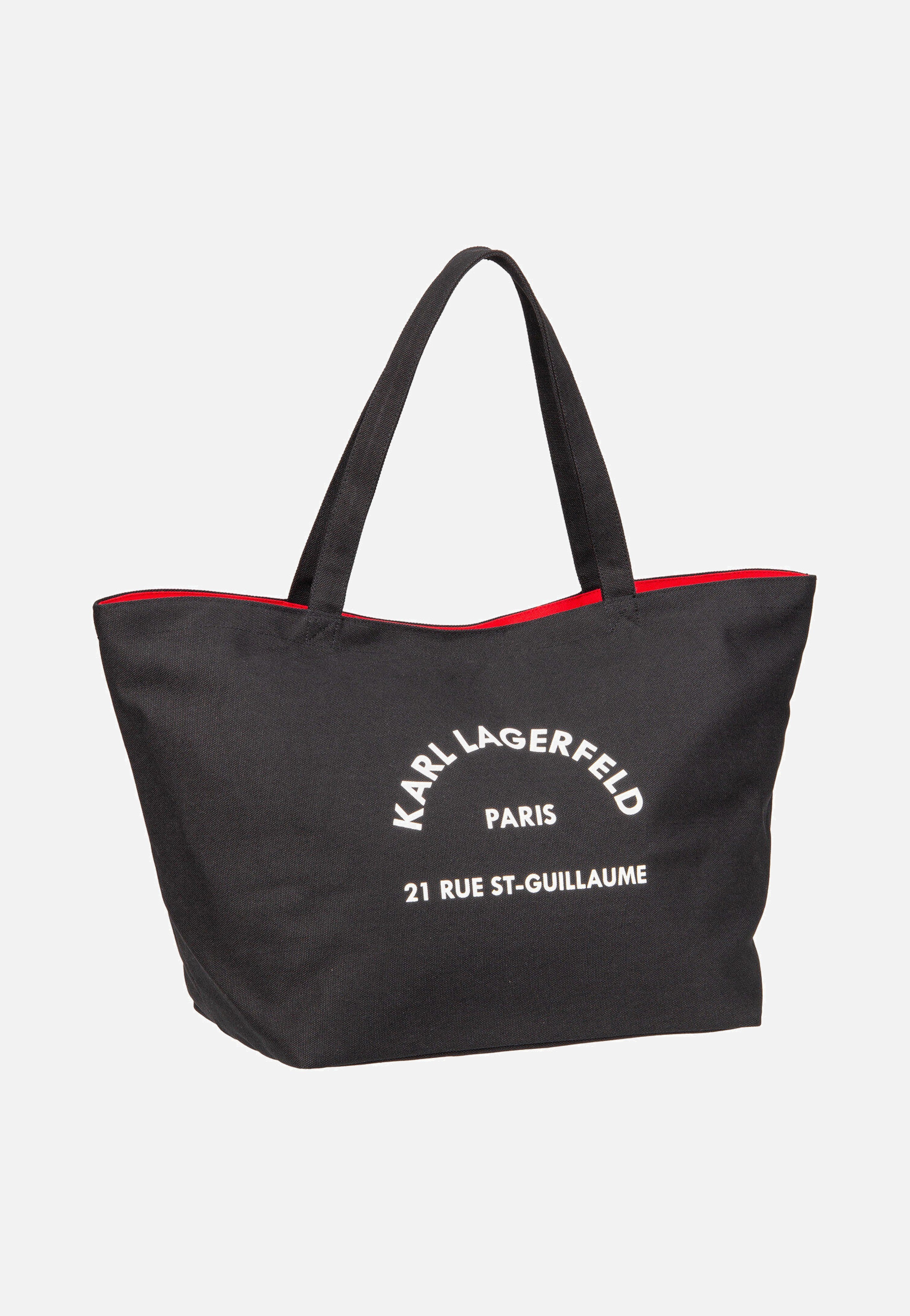 Karl Lagerfeld K/RSG Canvas 50006 Black Shopper