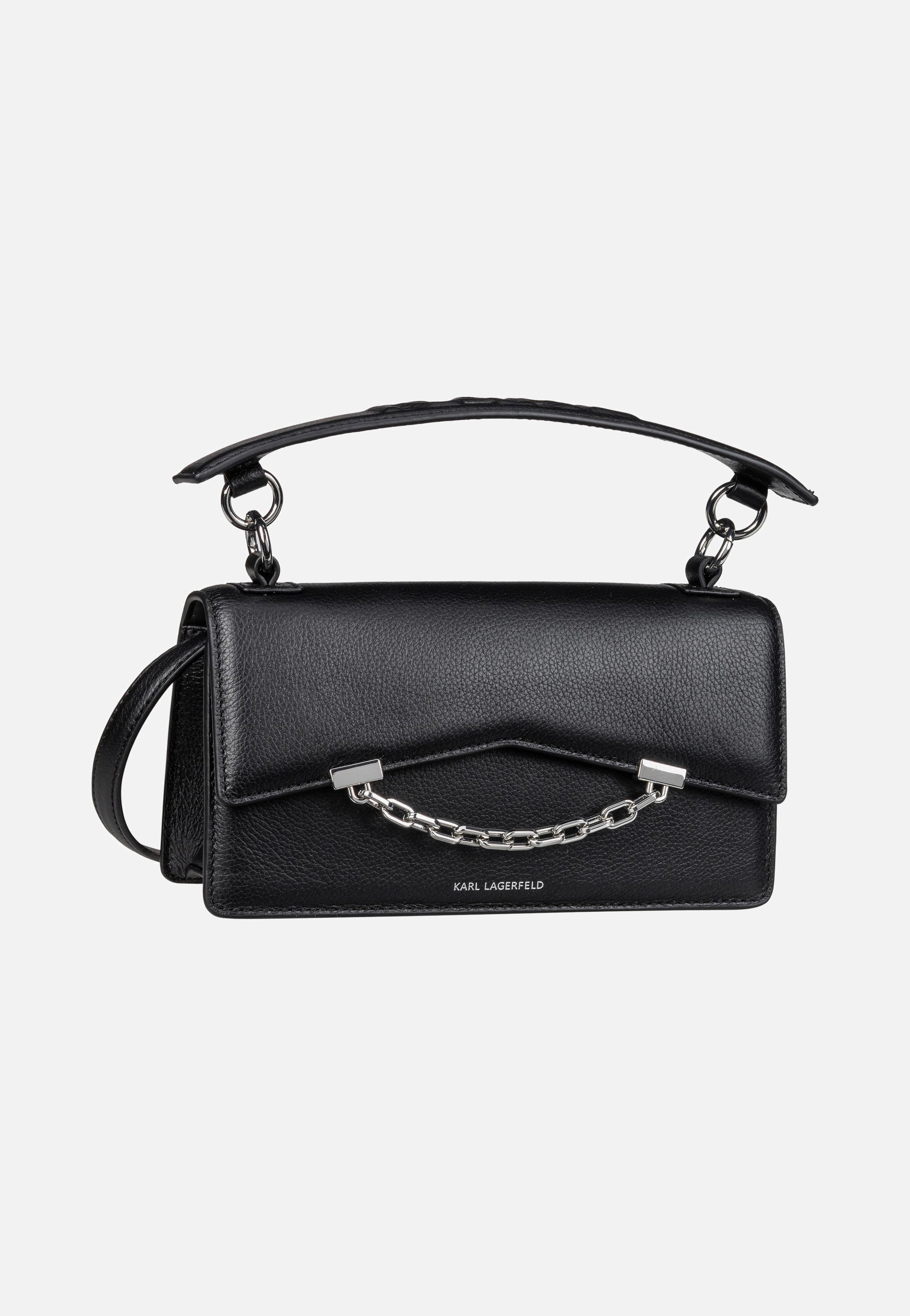 Karl Lagerfeld K/Seven Grainy 30446 Black Crossbody Bag