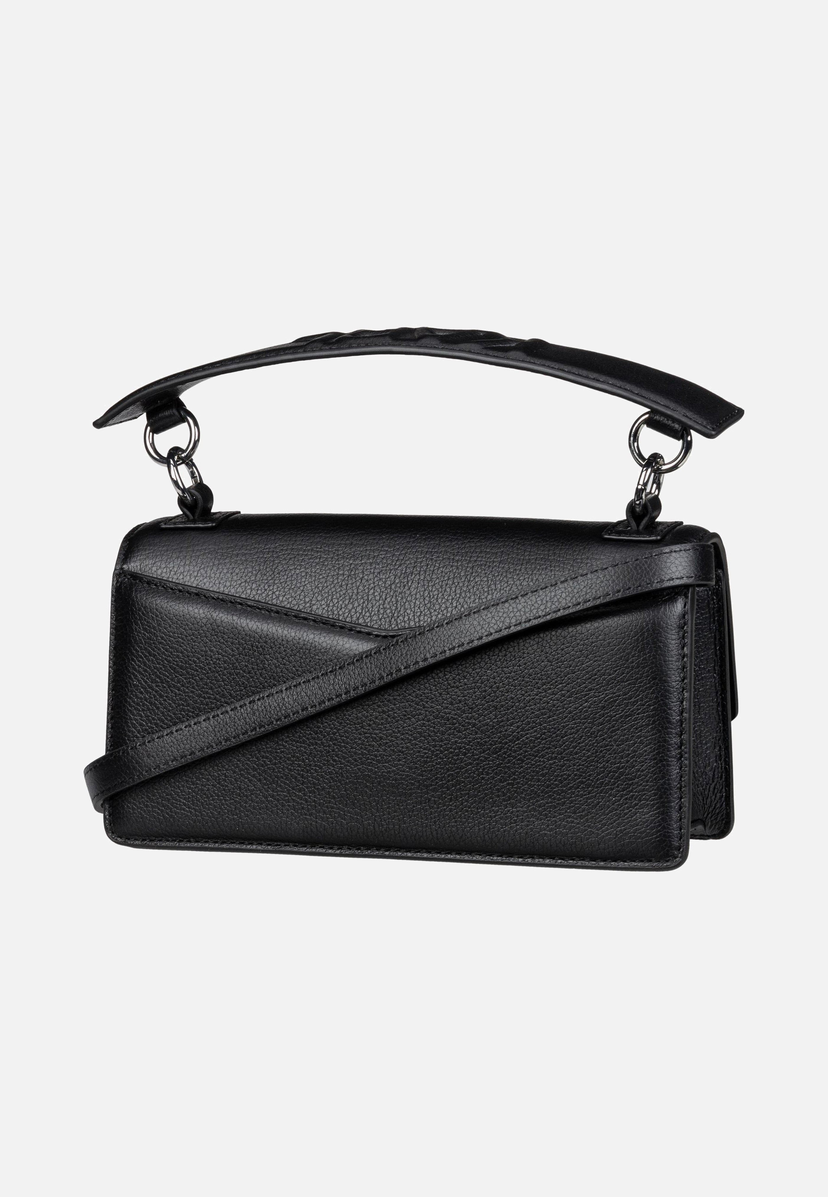 Karl Lagerfeld K/Seven Grainy 30446 Black Crossbody Bag
