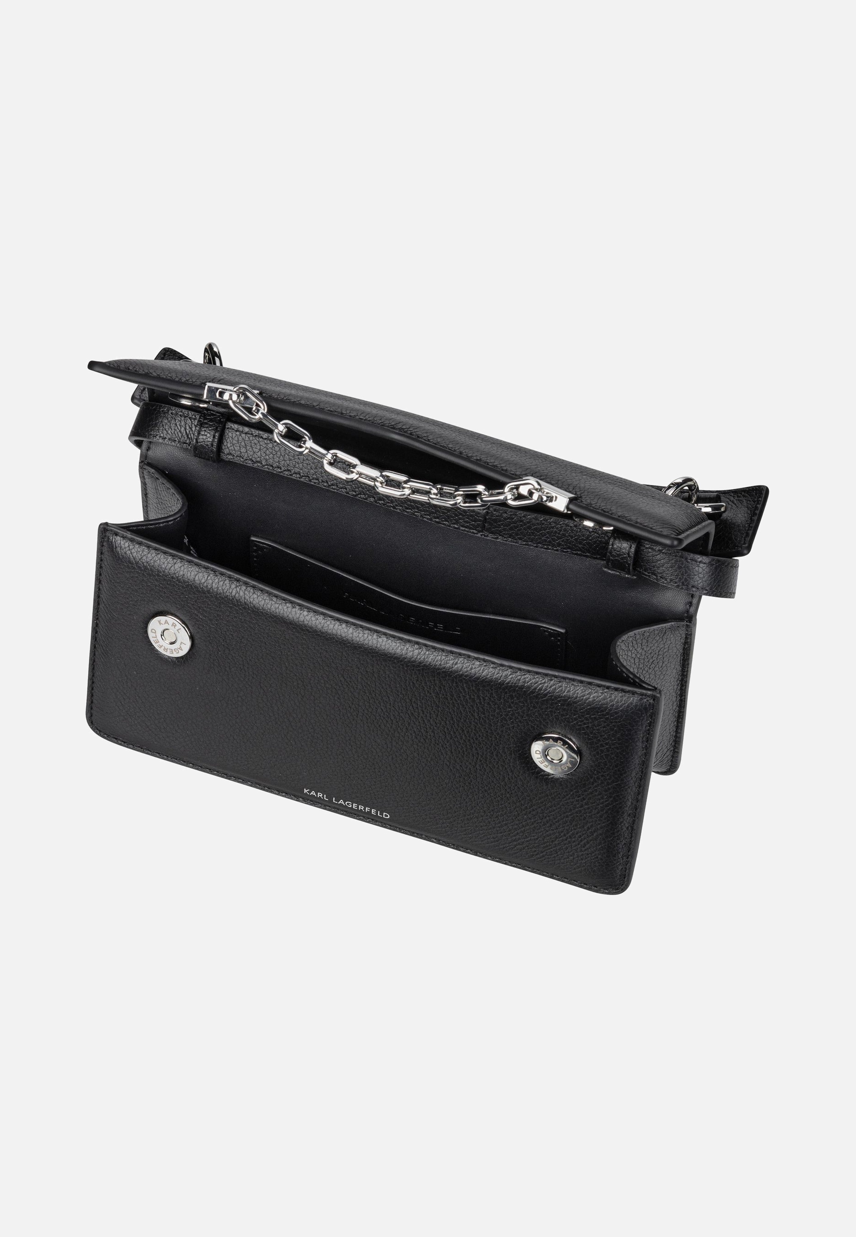 Karl Lagerfeld K/Seven Grainy 30446 Black Crossbody Bag