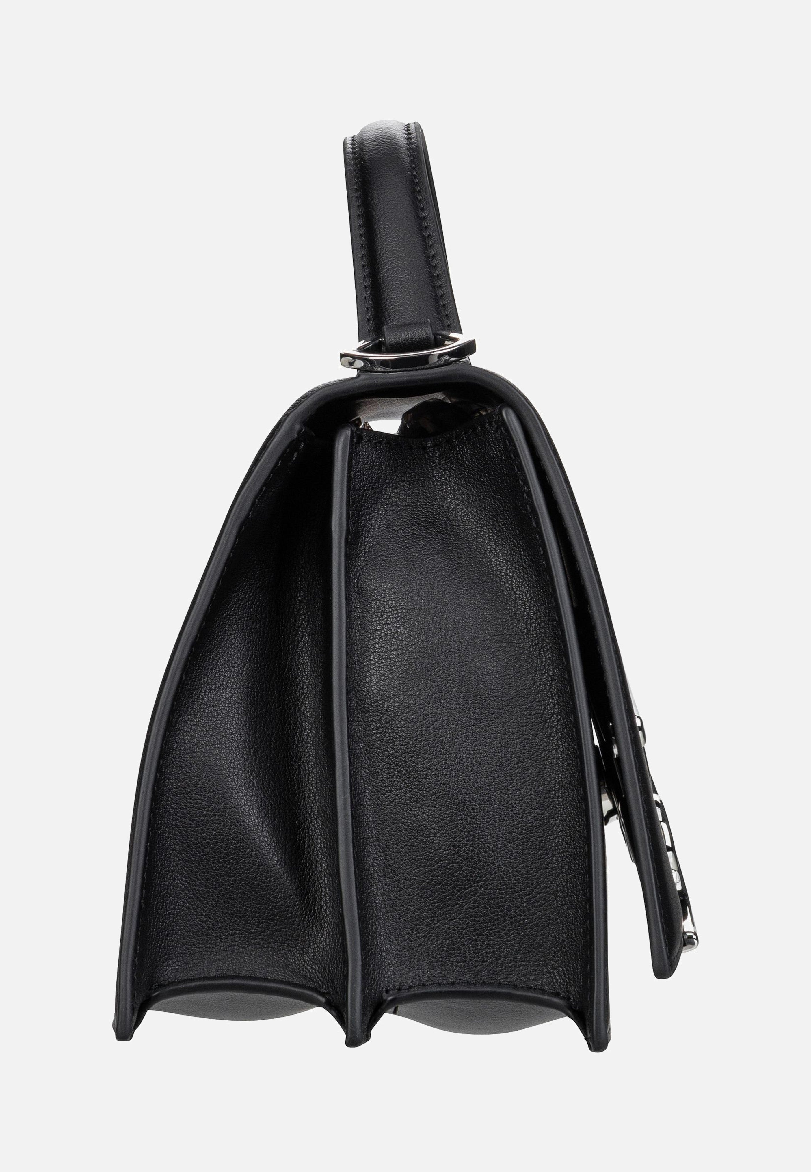 Karl Lagerfeld - K/Signature 2.0 MD 30036 Black/Nickel - Handle Bag | Women-Image
