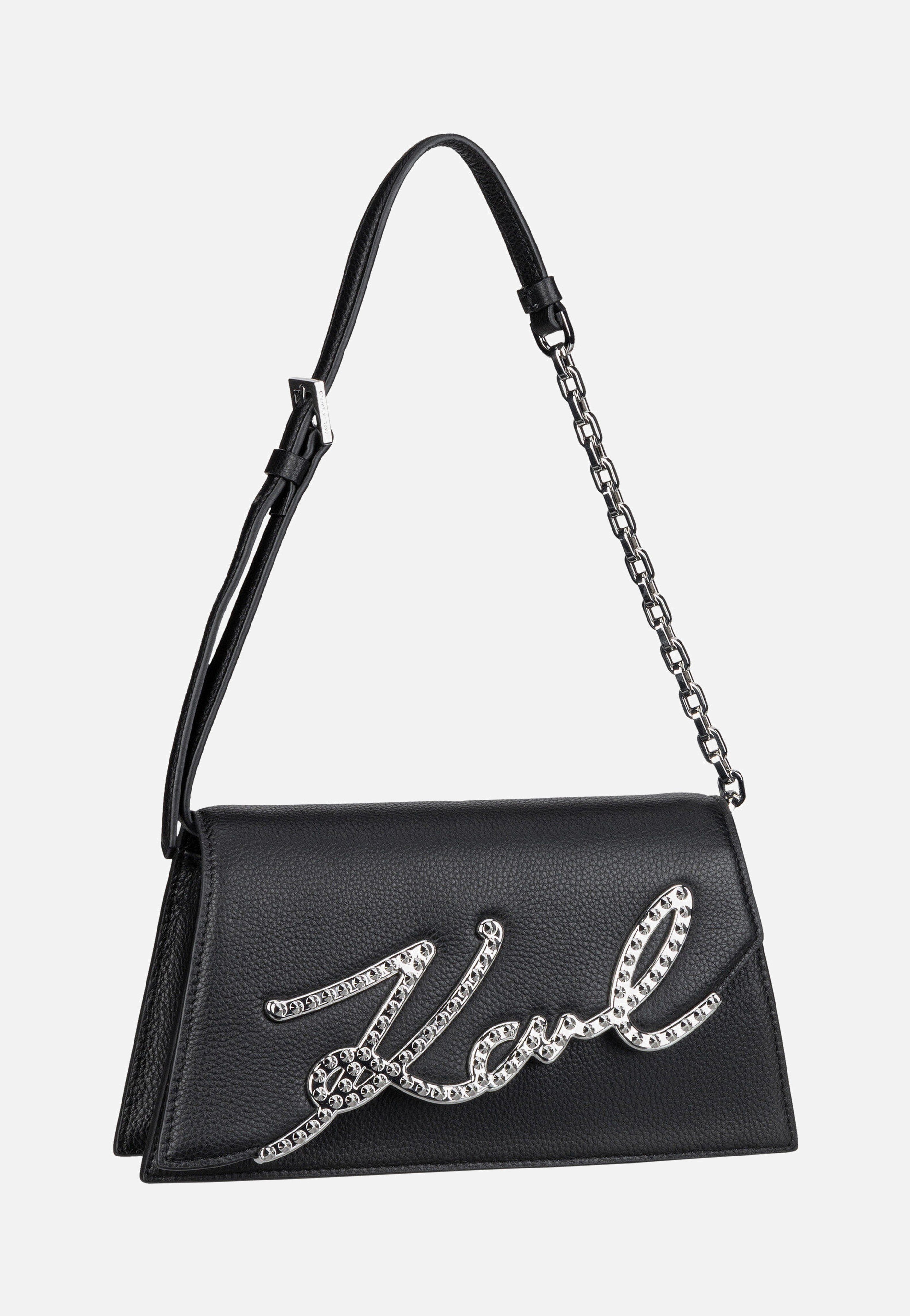 Karl Lagerfeld - K/Signature 2.0 SP SHB Studs Black - Evening Bag | Neutral-Image