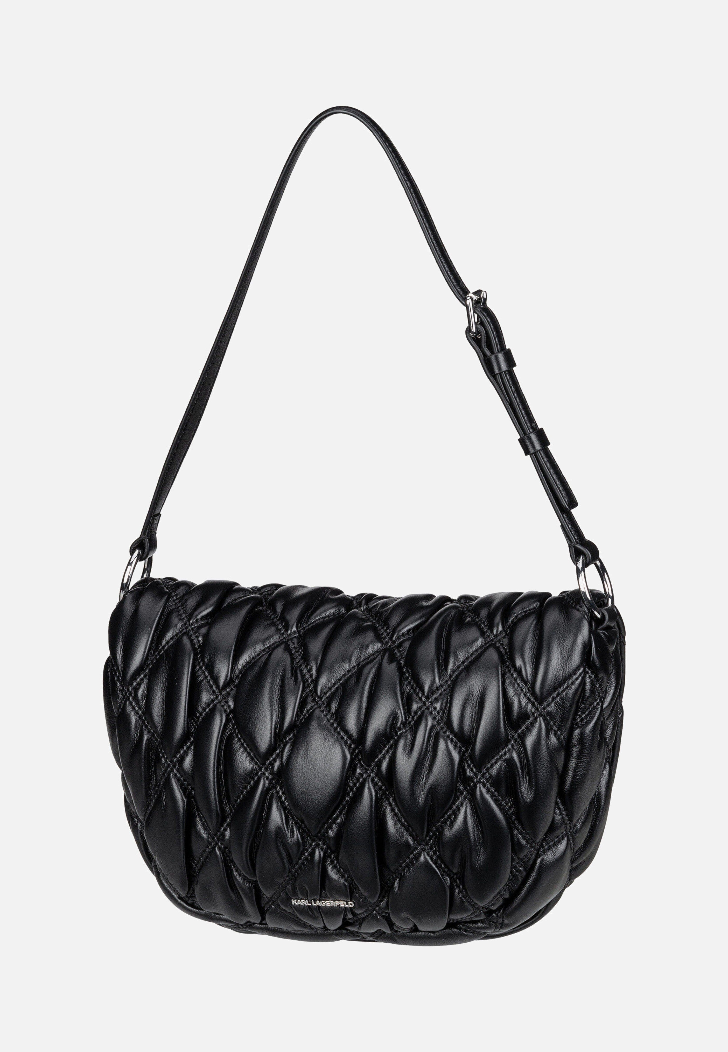 Karl Lagerfeld - K/Signature Kuilt Flap SHB Black - Shoulder Bag | Women-Image
