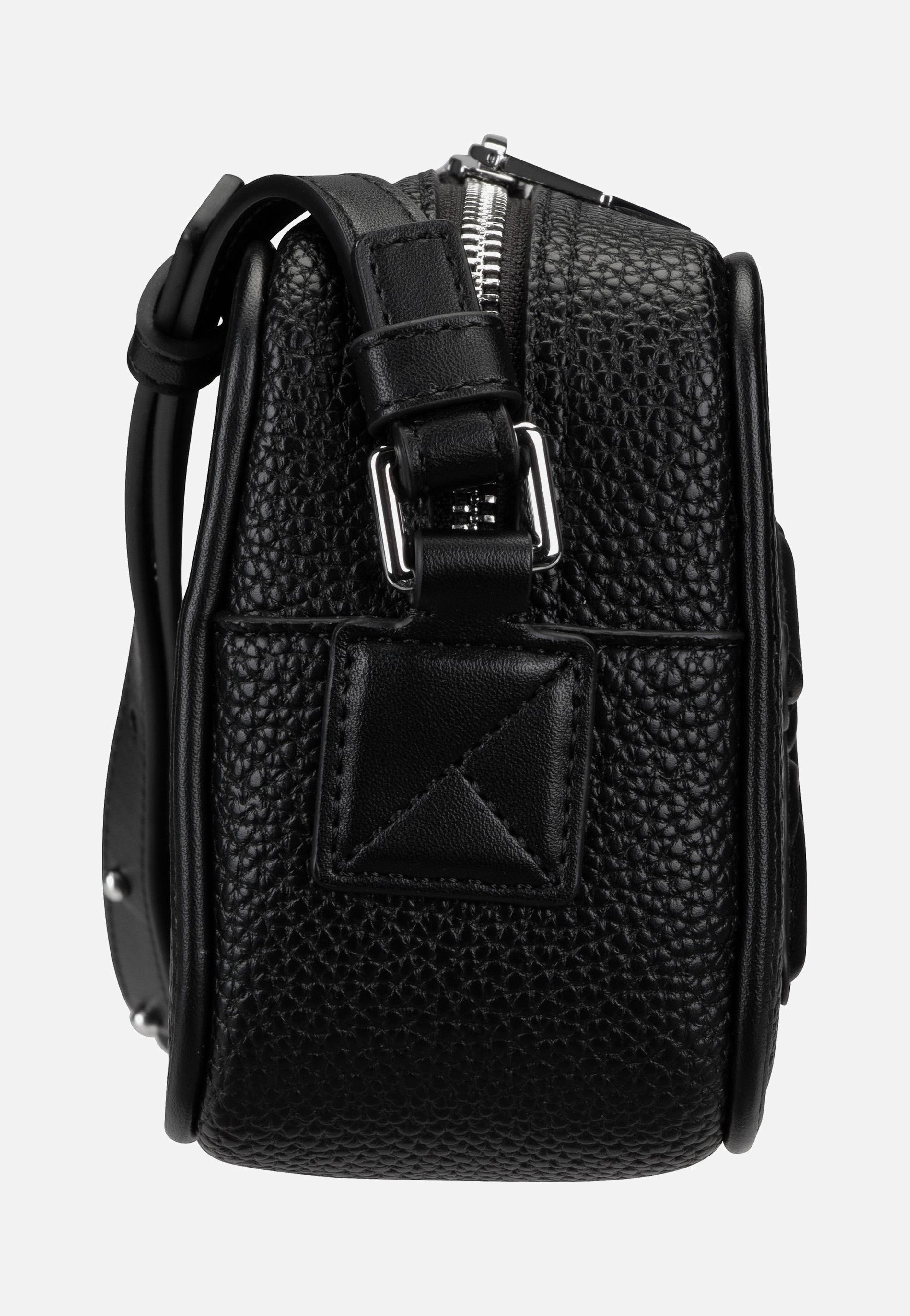 Karl Lagerfeld K/Skuare Camerabag Grainy Black Crossbody Bag