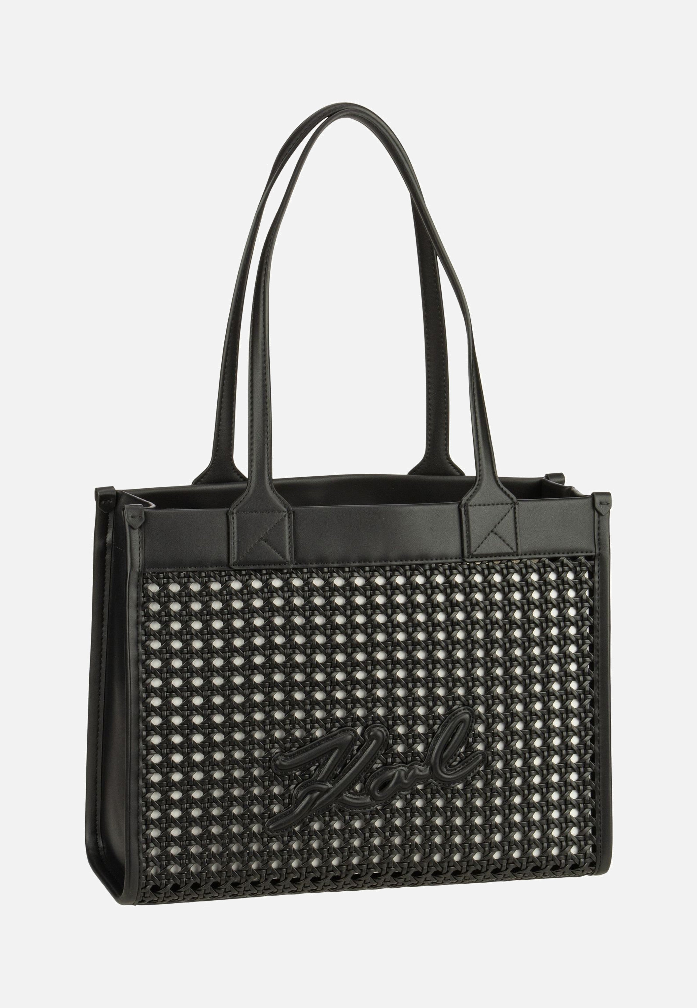 Karl Lagerfeld - K/Skuare MD Woven 30052 Black/Nickel - Shopper | Women-Image