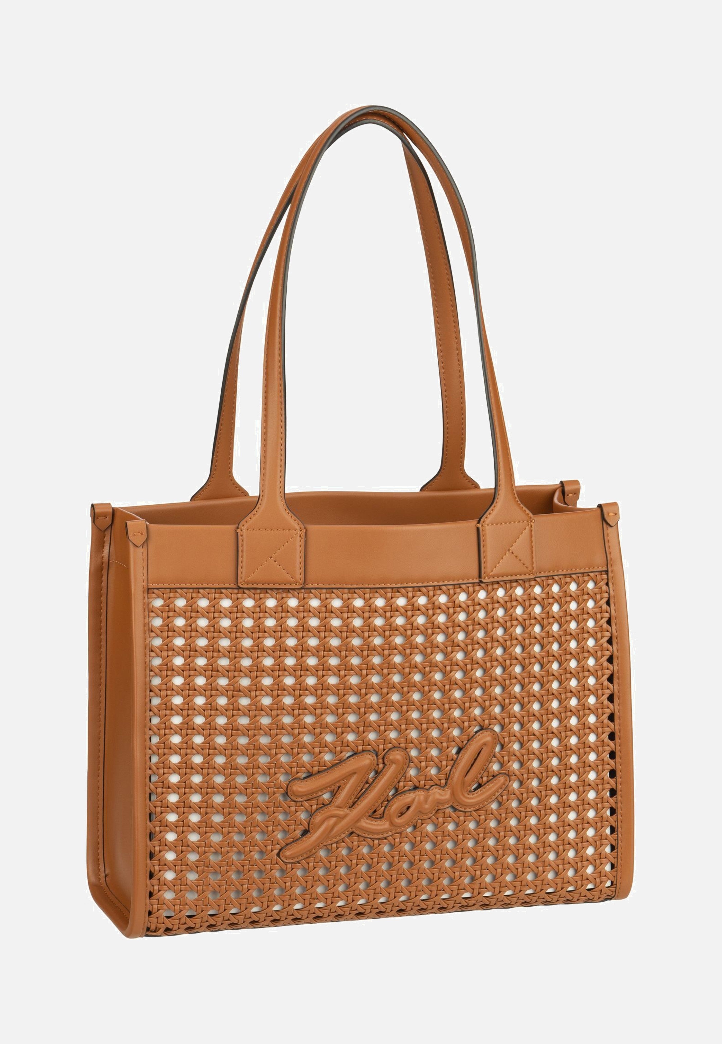 Karl Lagerfeld - K/Skuare MD Woven 30052 Dark Tan - Shopper | Women-Image