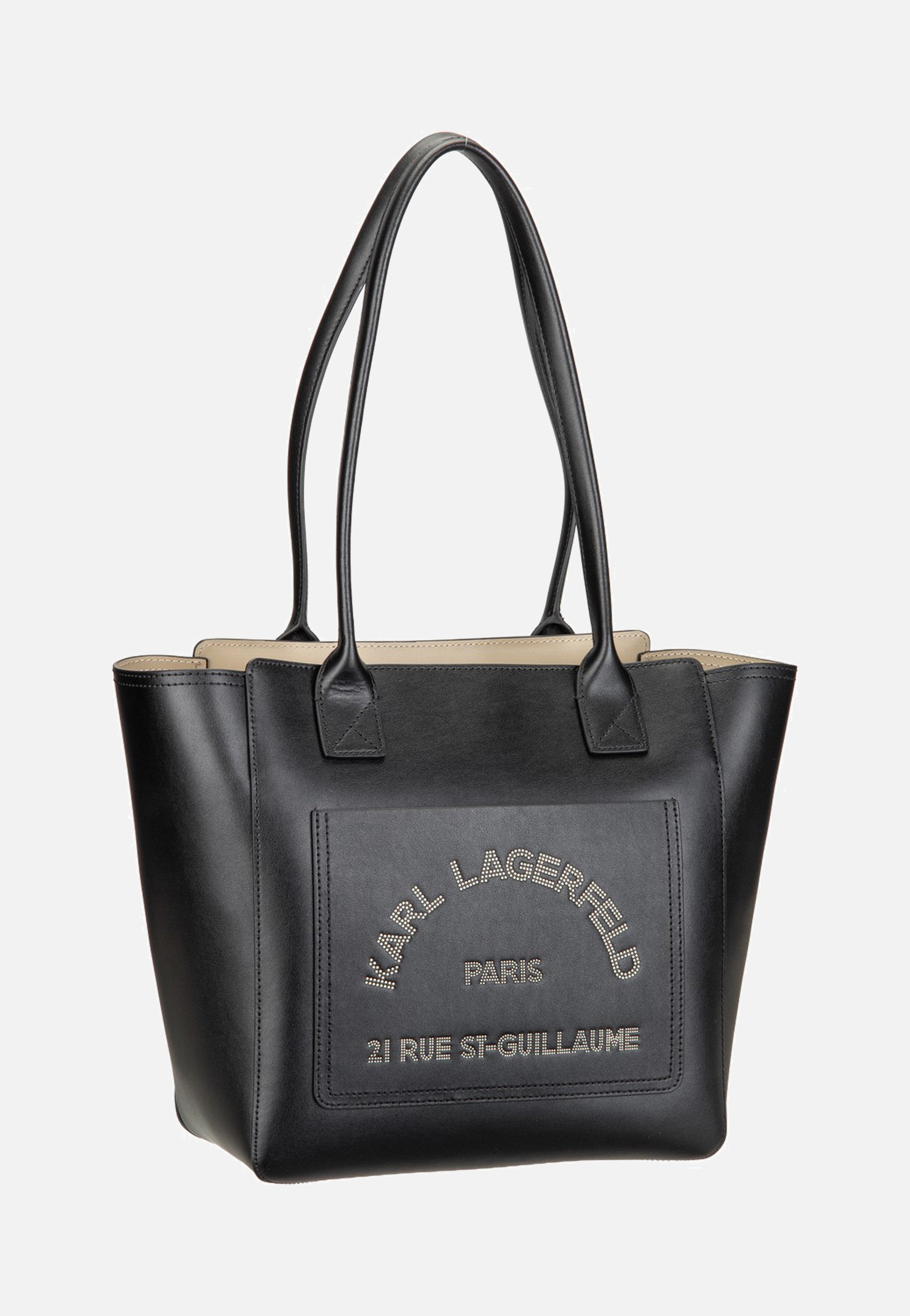 Karl Lagerfeld K/Daily MD Tote Black-Nickel Shopper