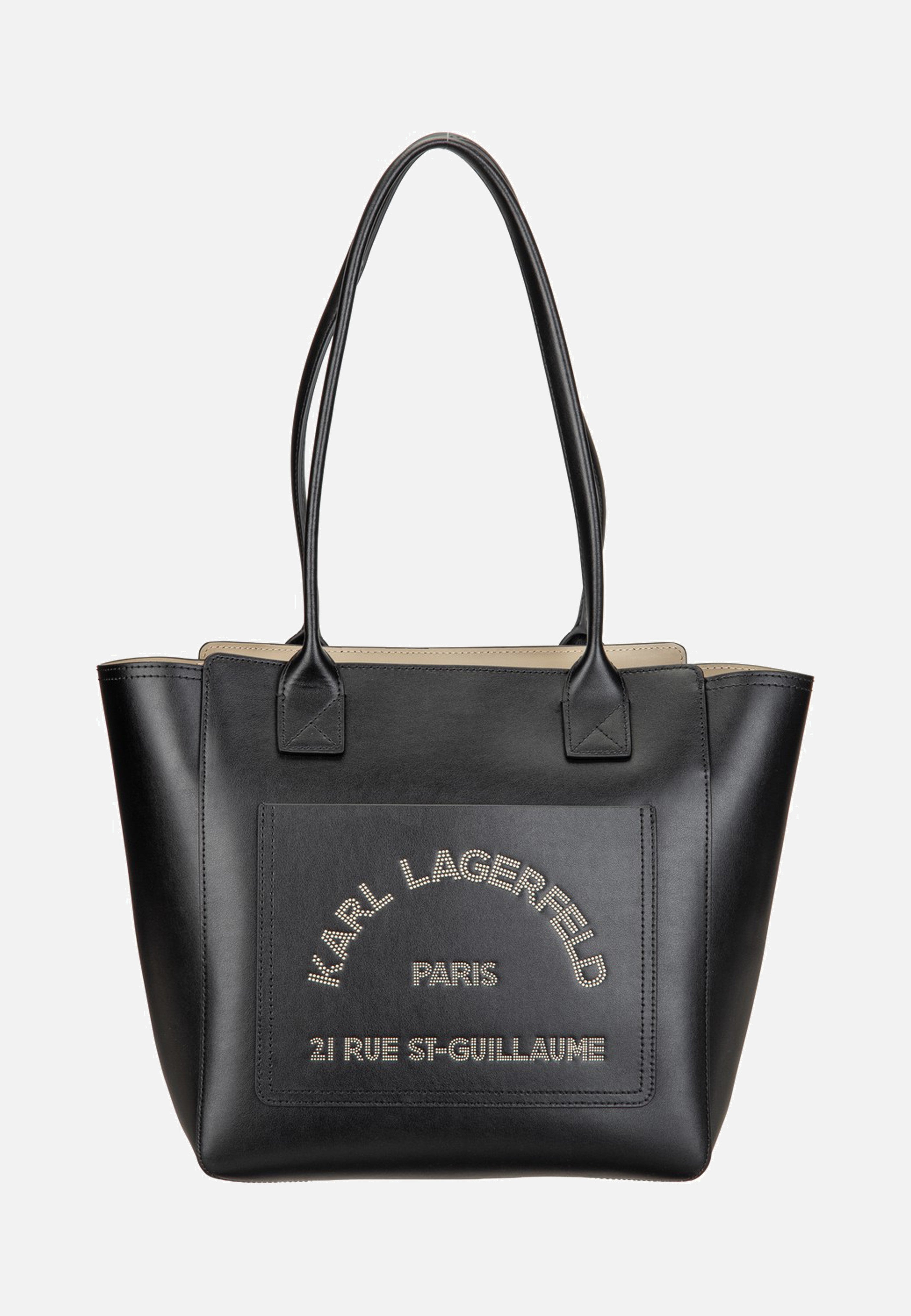 Karl Lagerfeld K/Daily MD Tote Black-Nickel Shopper