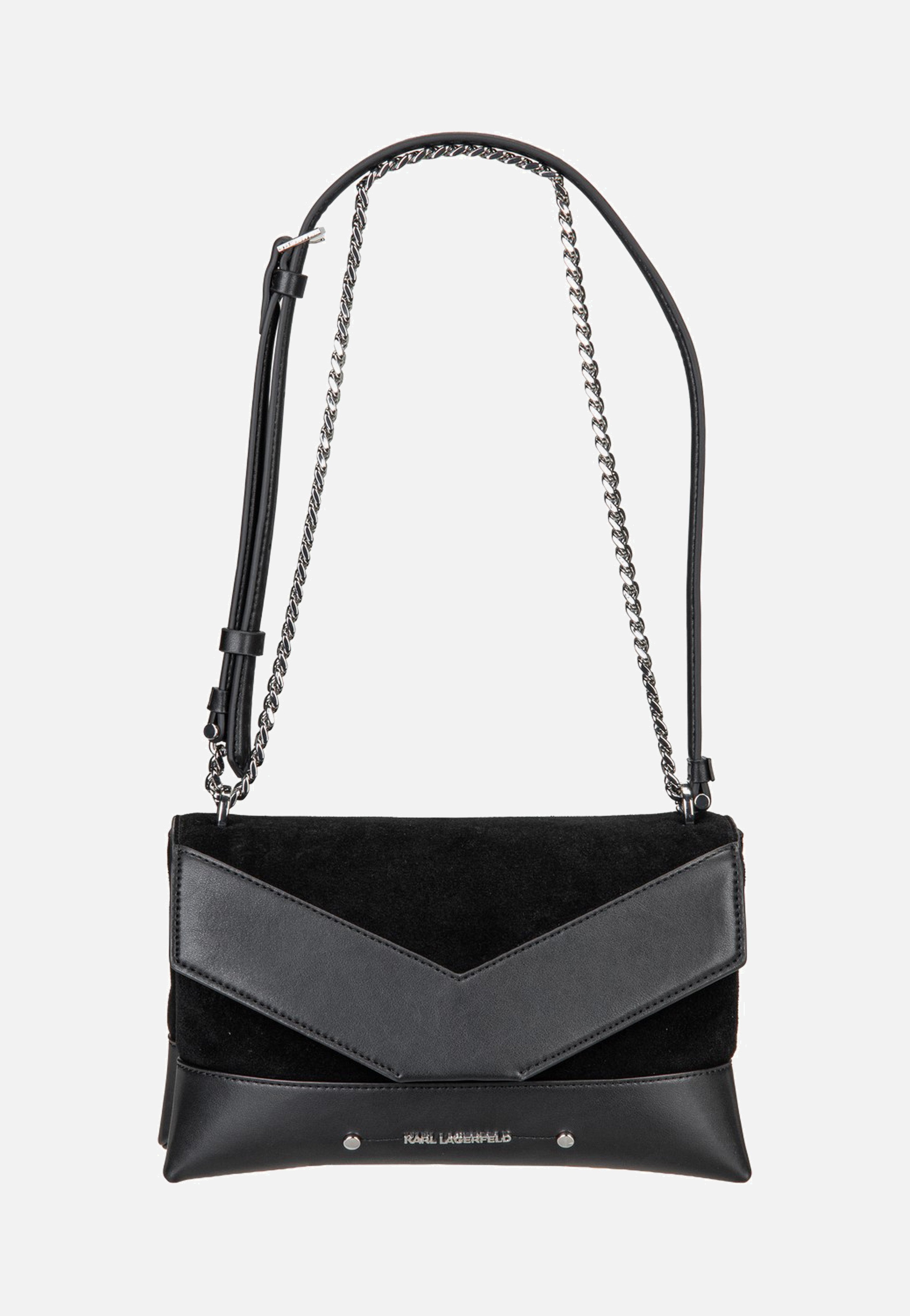 Karl Lagerfeld K/Koncept Crossbody Black-Nickel  Bolso bandolera